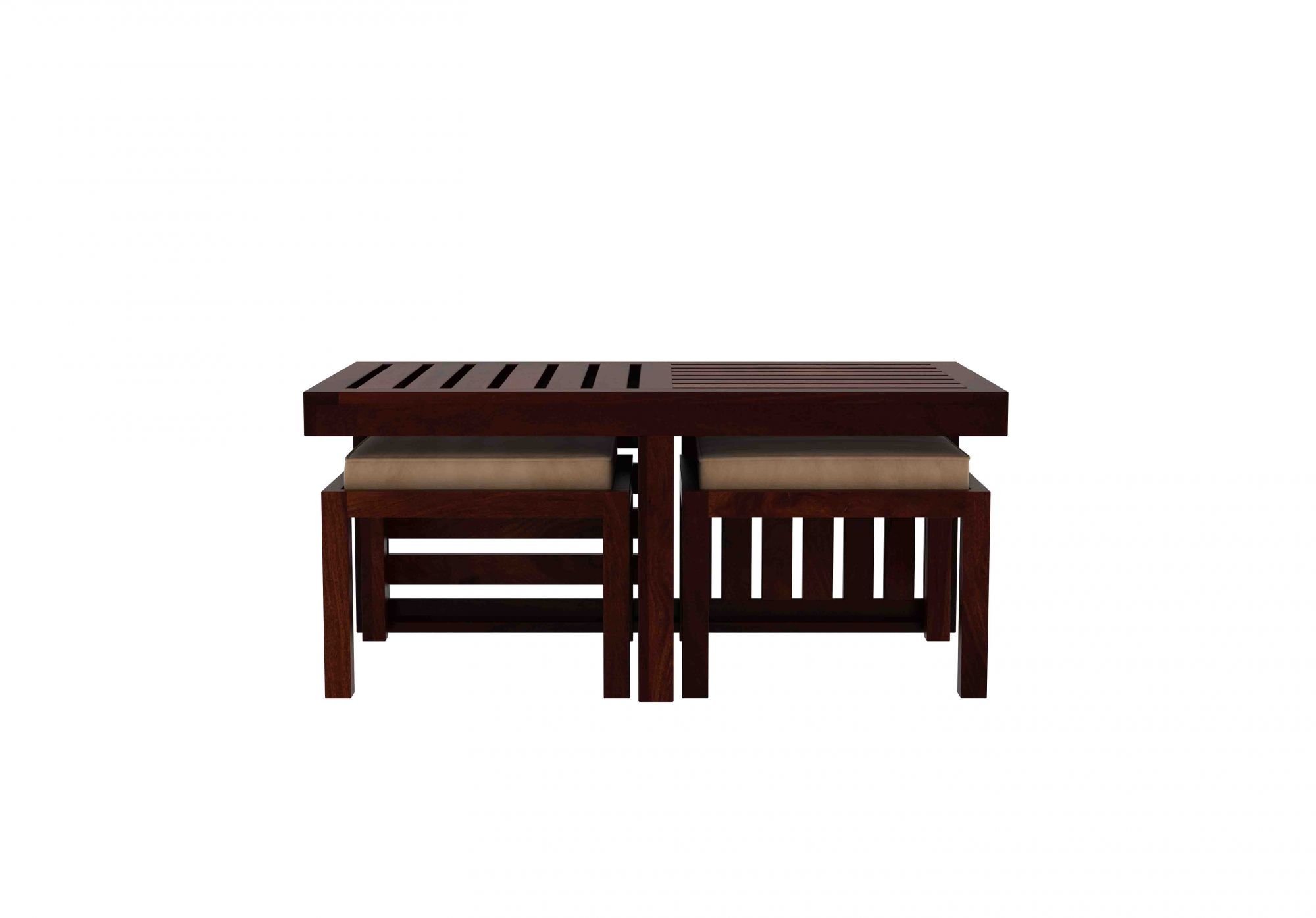 Marina 2 Seater Coffee Table Teak finishMarina 2 Seater Coffee Table Teak finish