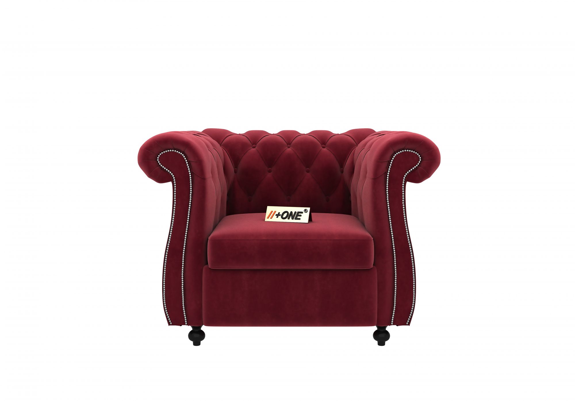 Lord Pomegranate 1 Seater Sofa