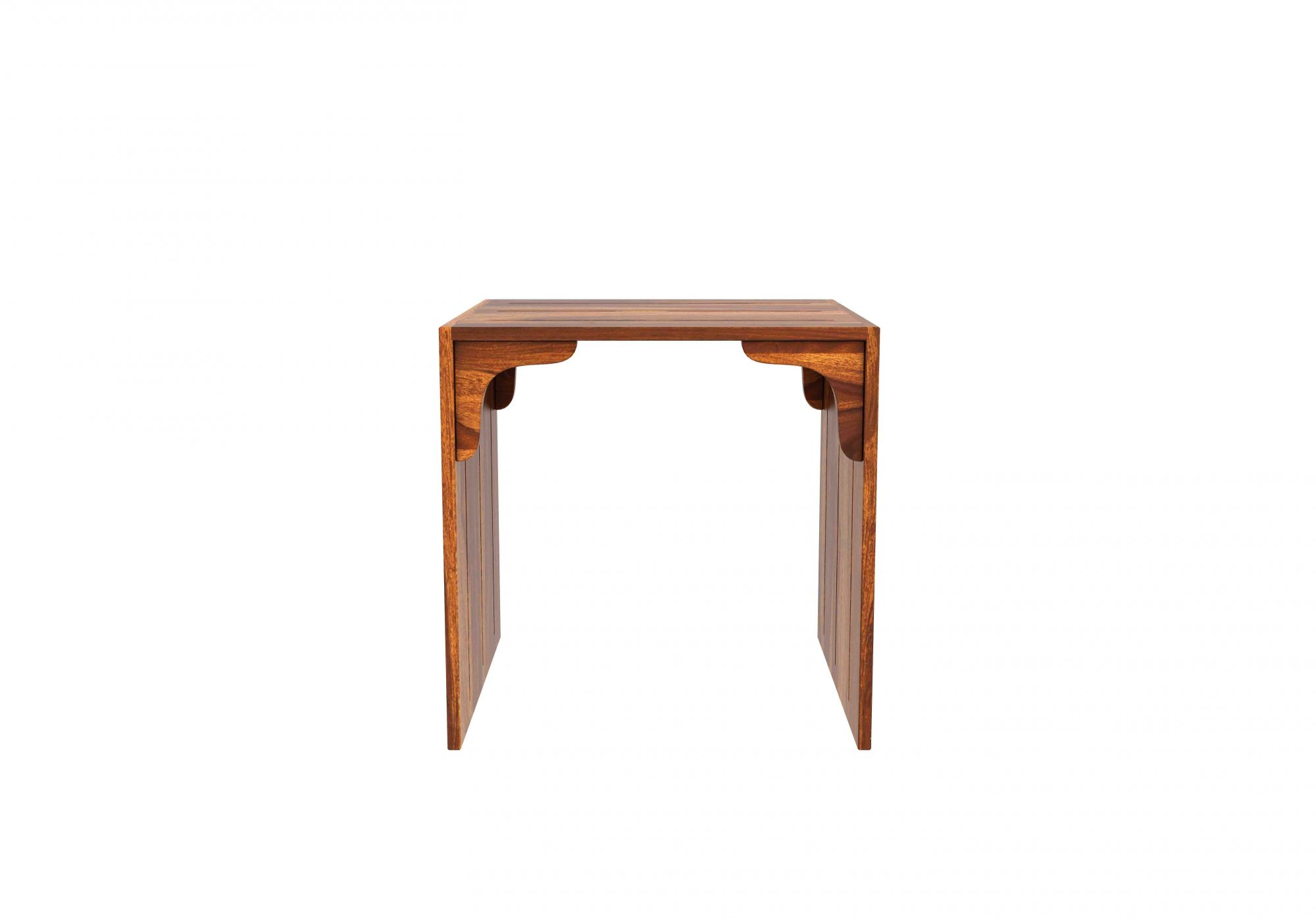 U Wooden Side Table