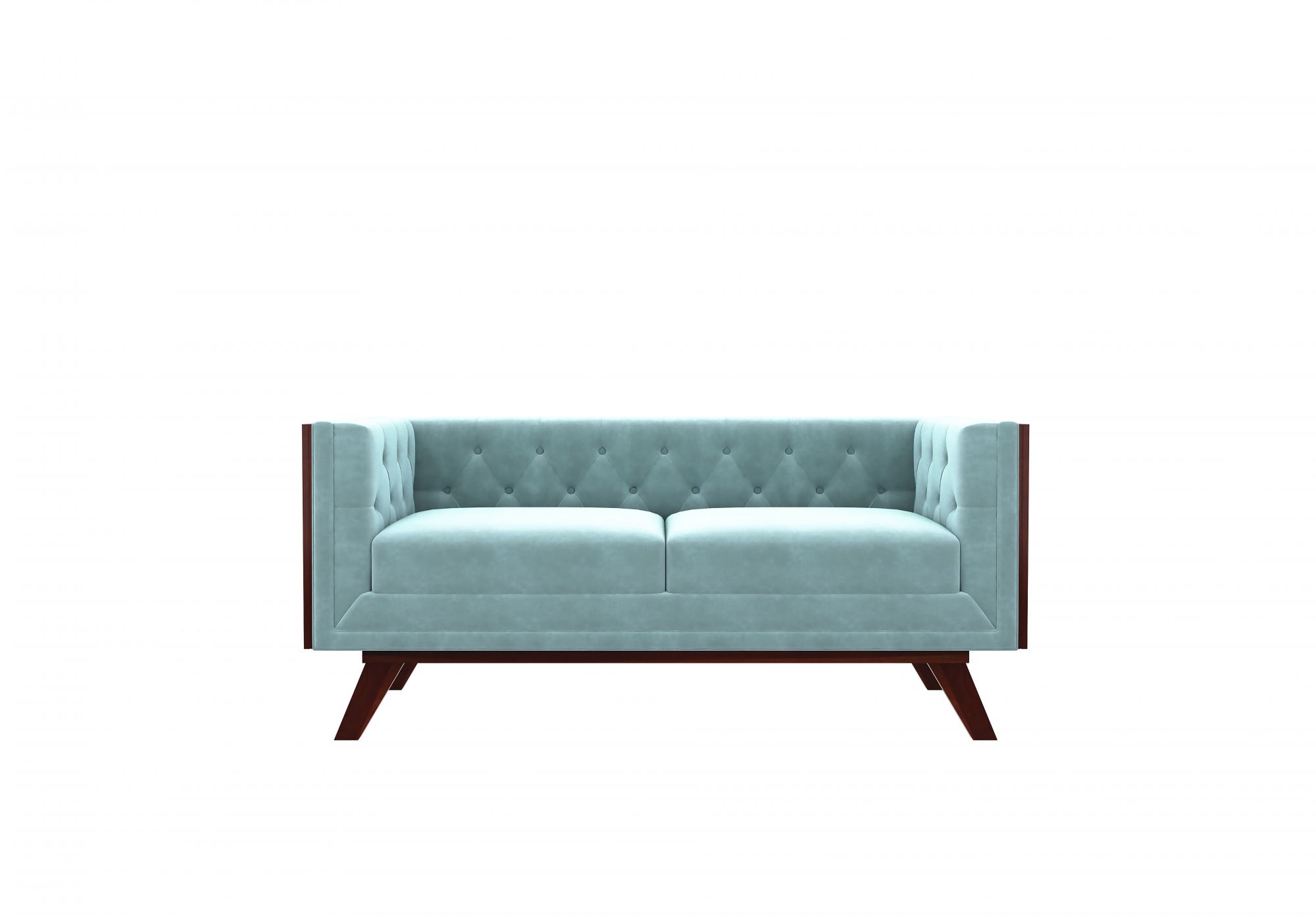 Syros Dusk Blue 2 Seater Sofa