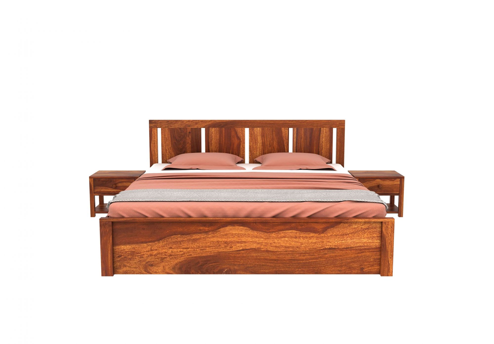 Funen Bed With Box Storage