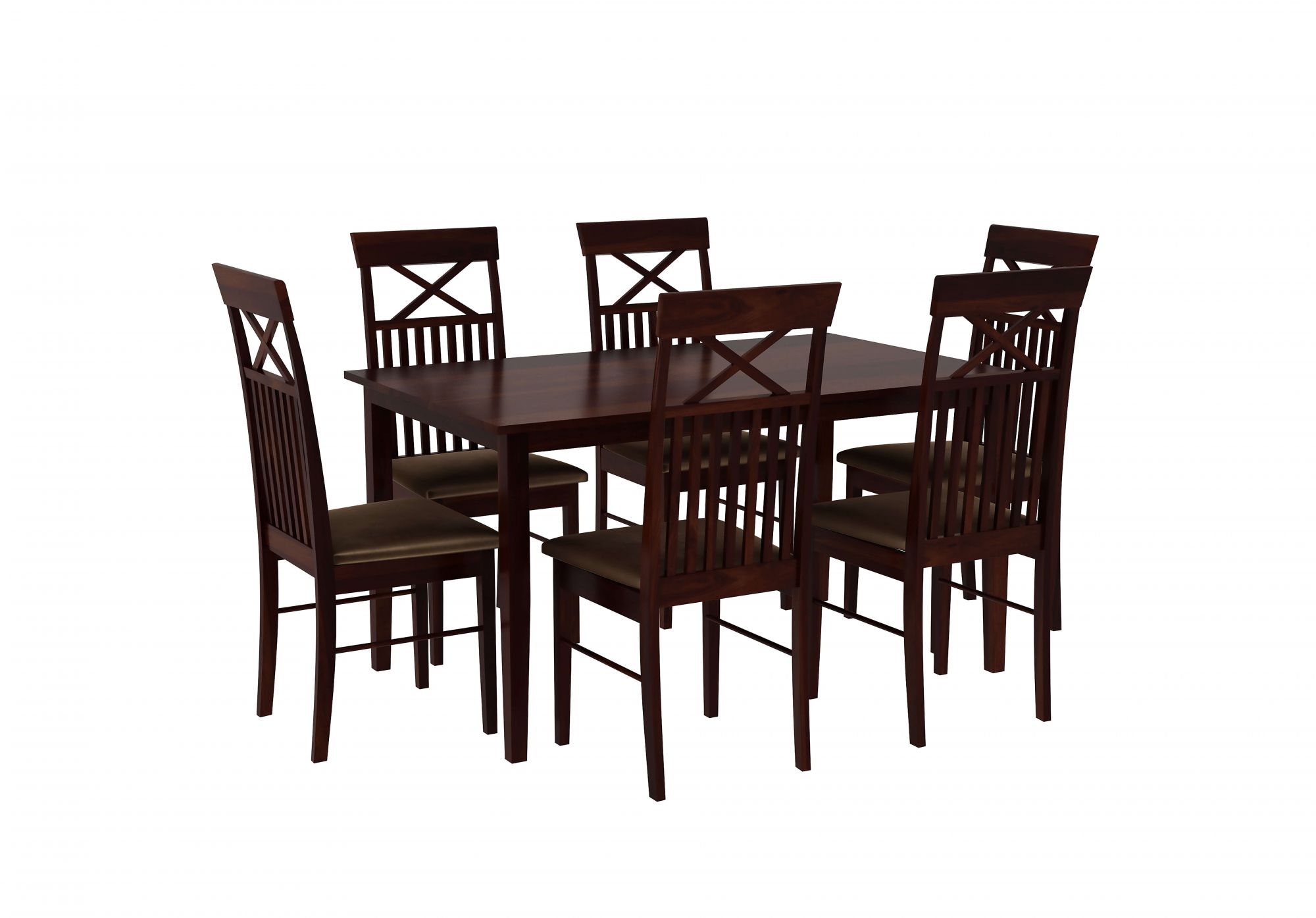 Murray Sheesham Wood Dining Table 6 Seater