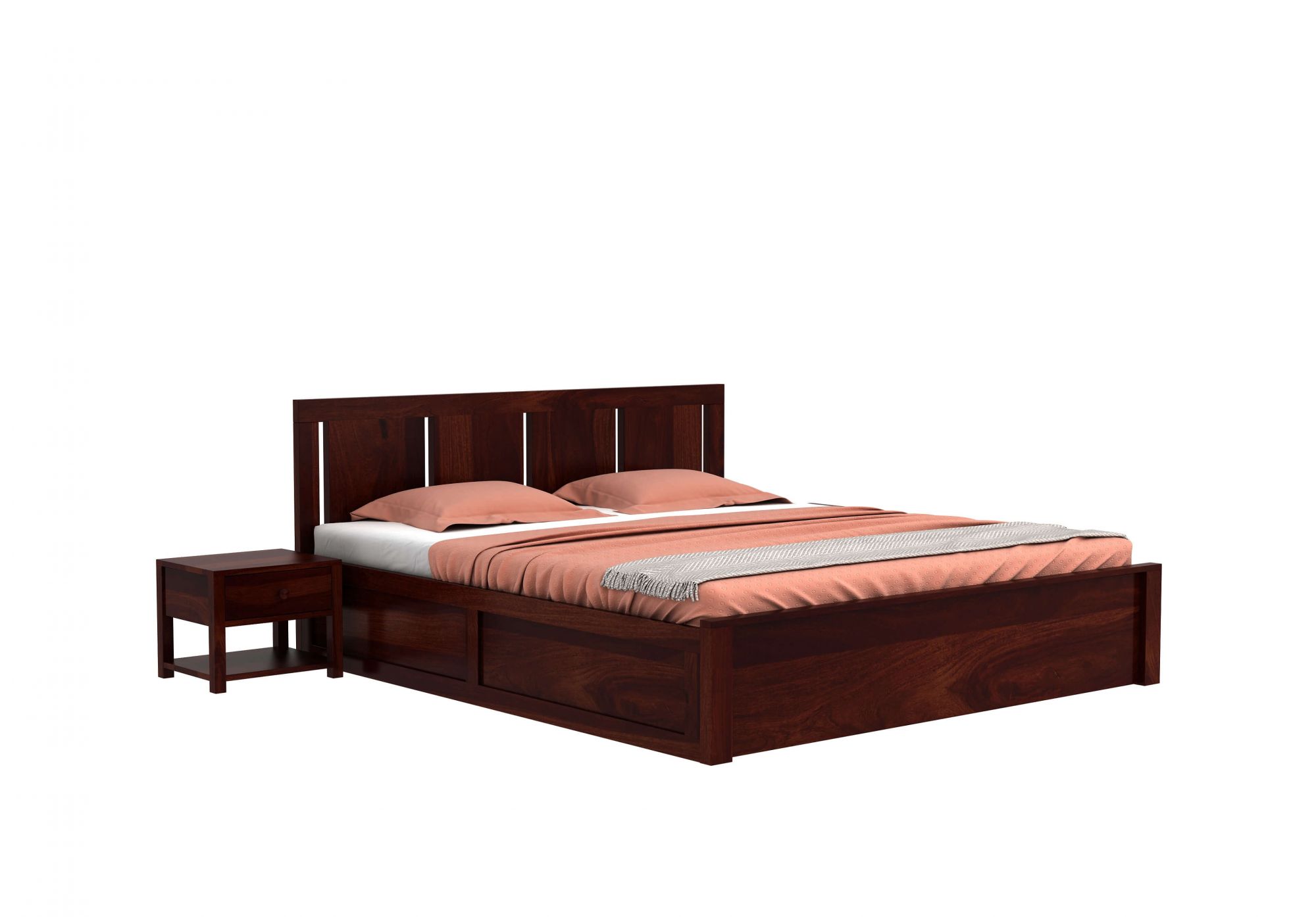 Funen Bed With Box Storage