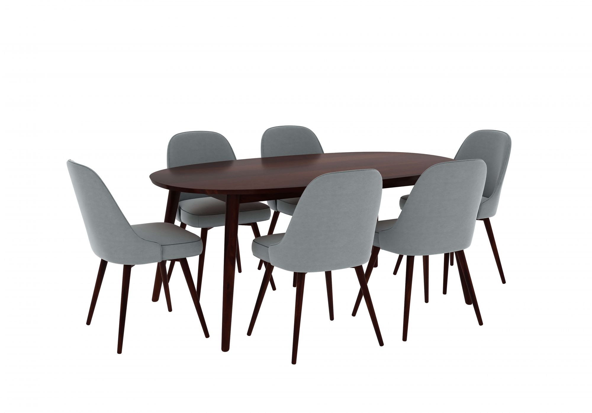 Finlay Sheesham Wood Dining Table 6 Seater