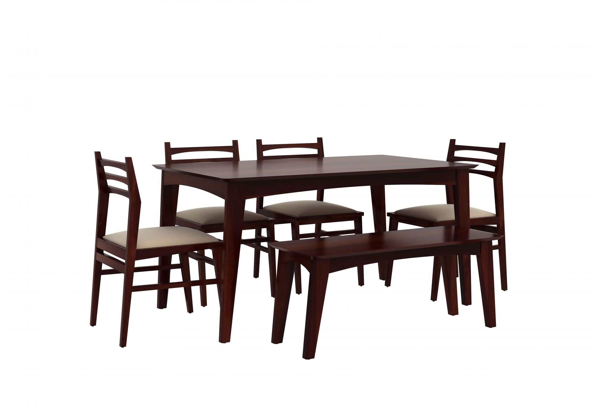 Gozo Sheesham Wood Dining Table 6 Seater