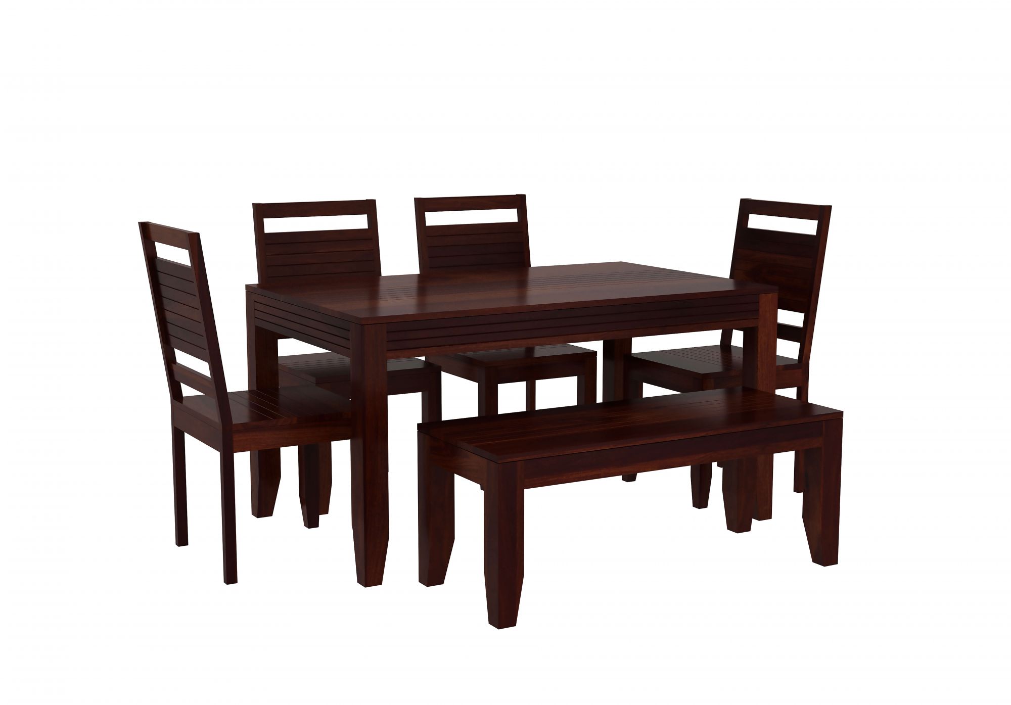 Mantaro Sheesham Wood Dining Table 6 Seater