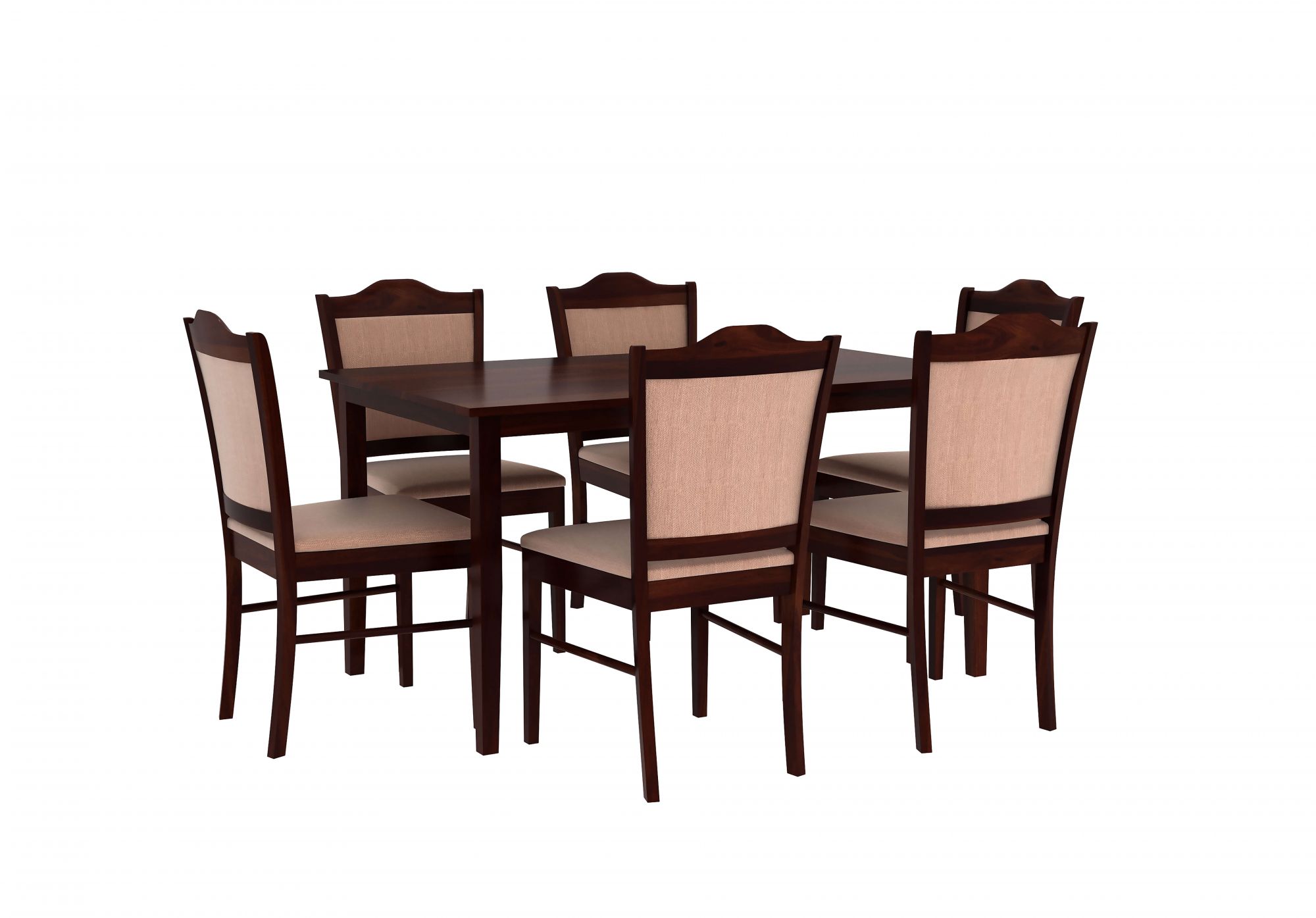Angara Sheesham Wood Dining Table 6 Seater