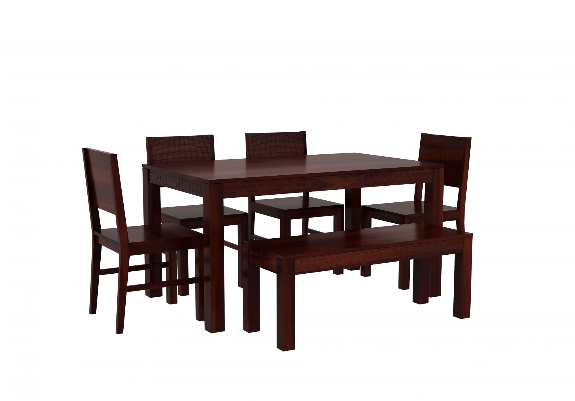 Gotland Sheesham Wood Dining Table 6 Seater