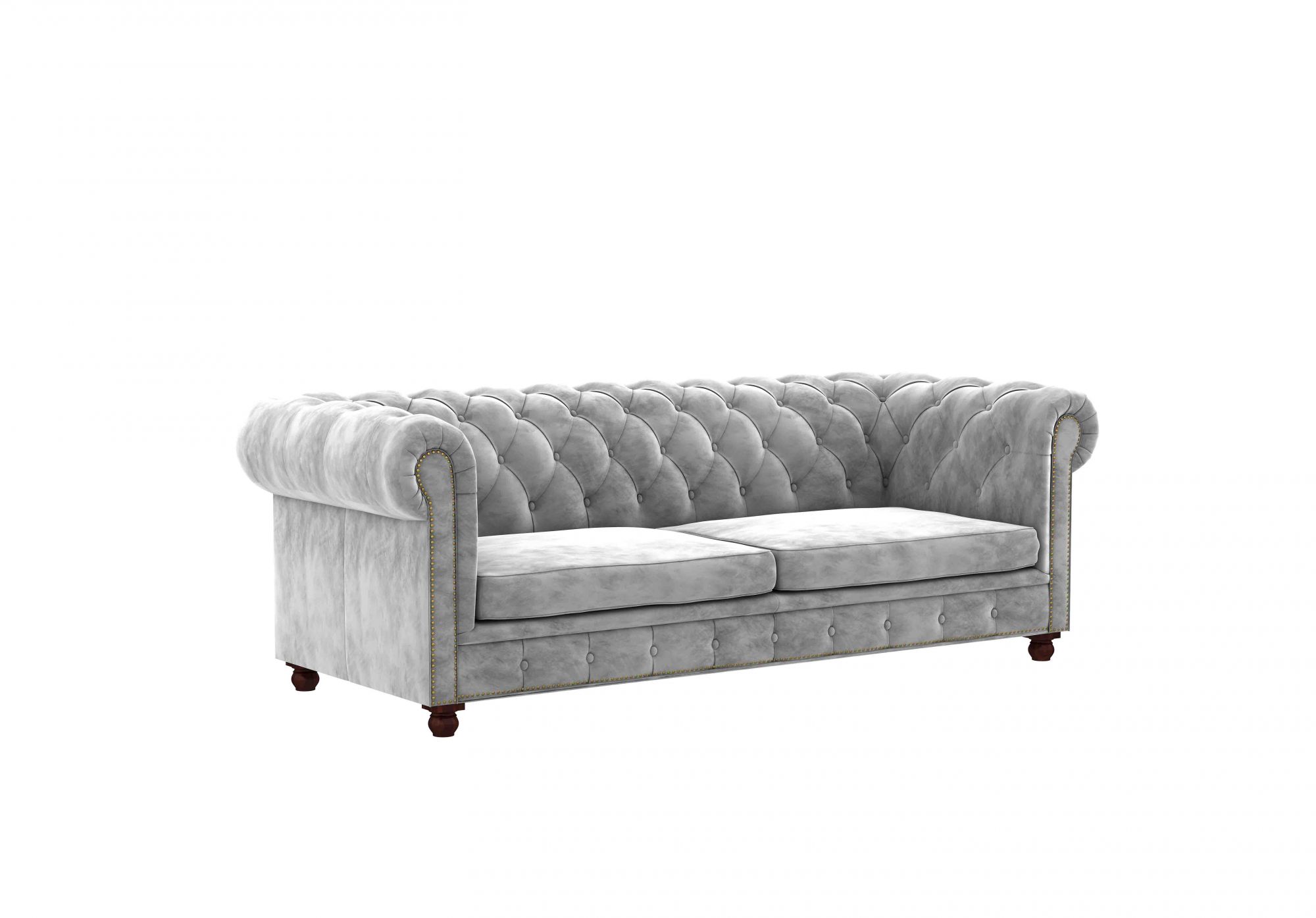 Windsor Grey 5 Seater Fabric Sofa Set