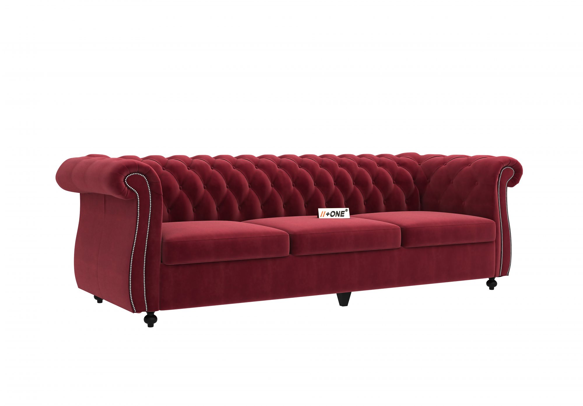Lord Pomegranate 3 Seater Sofa