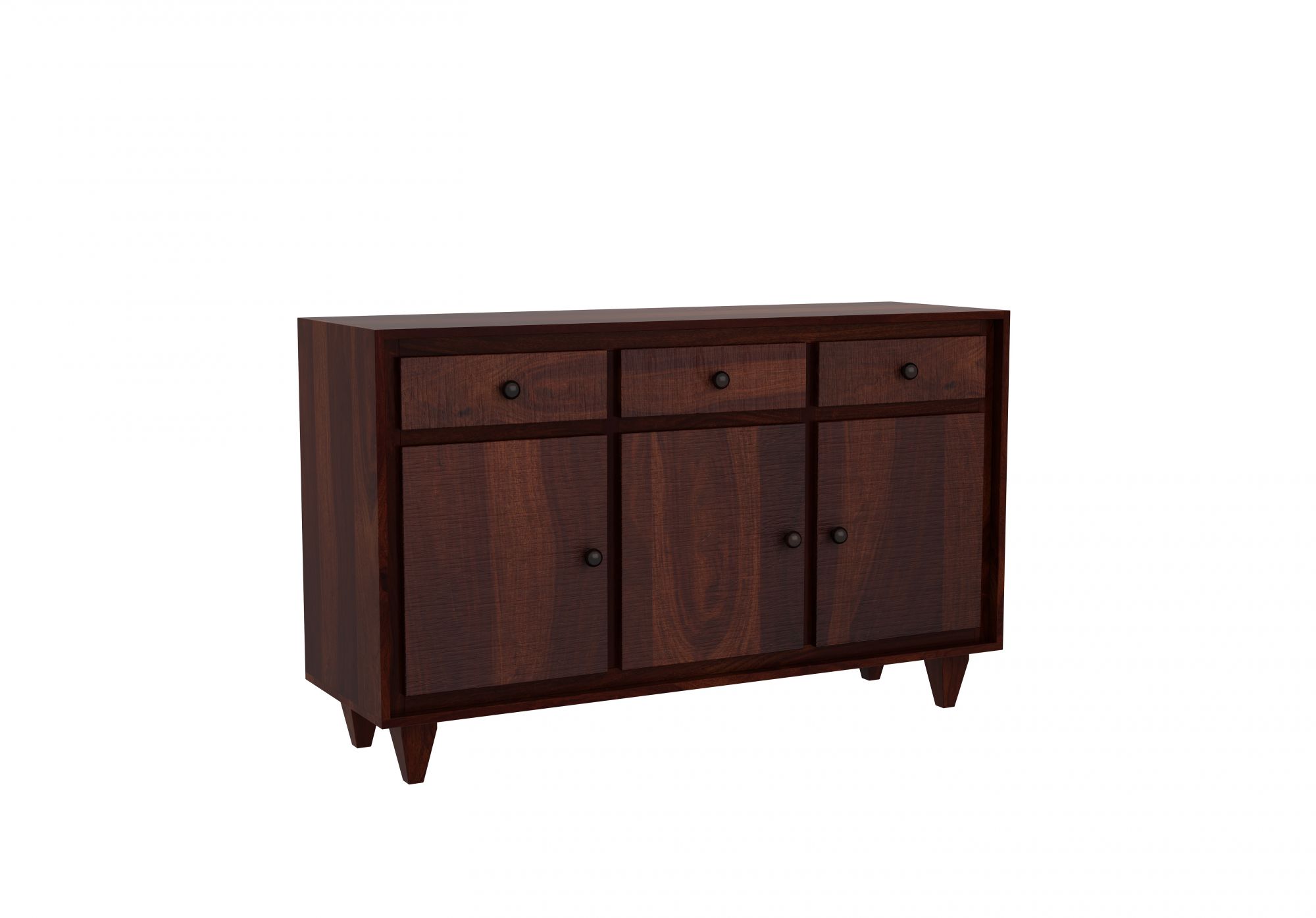 Regal Wooden Chest of Drawers