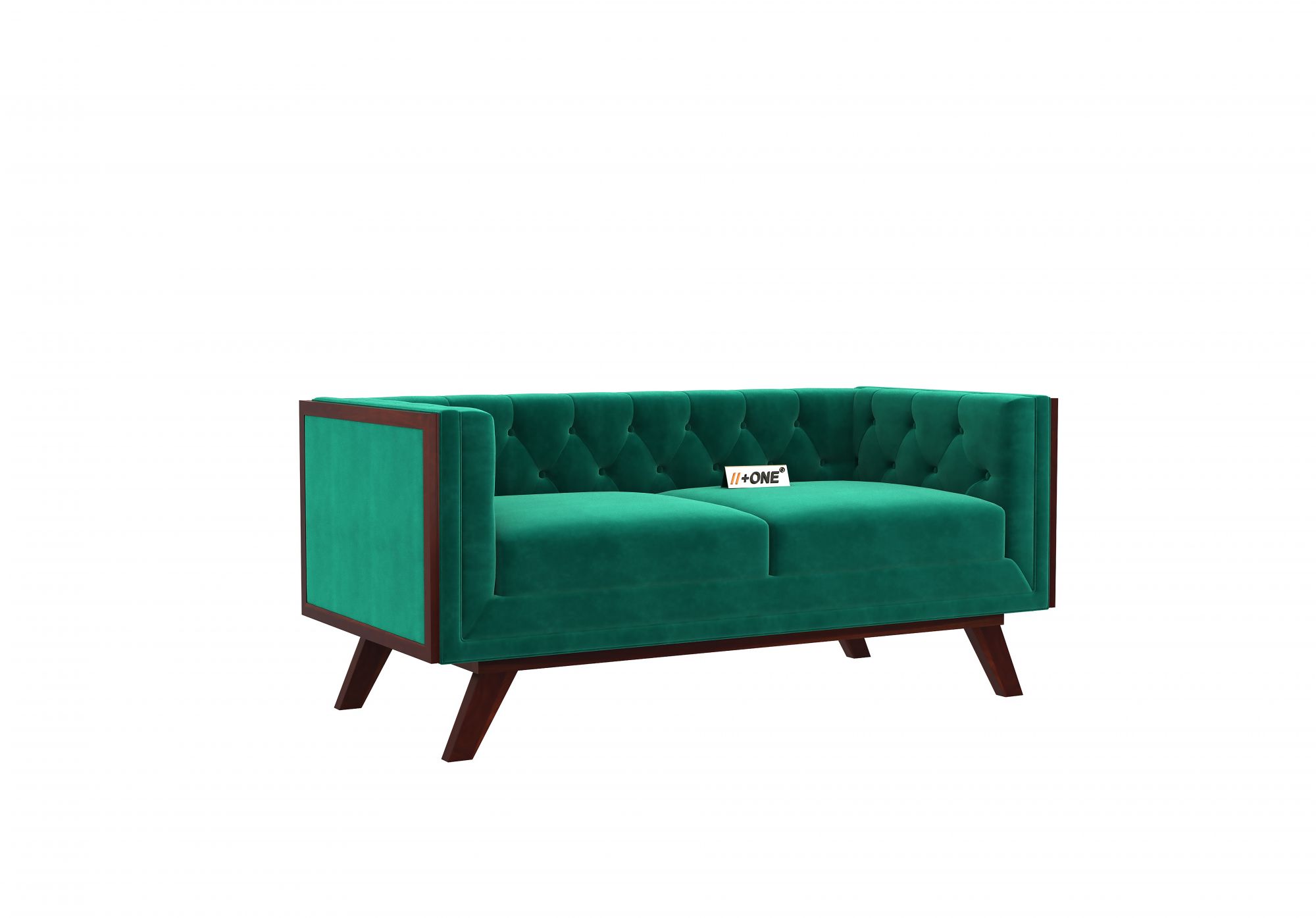 Syros Emerald Green 2 Seater Sofa