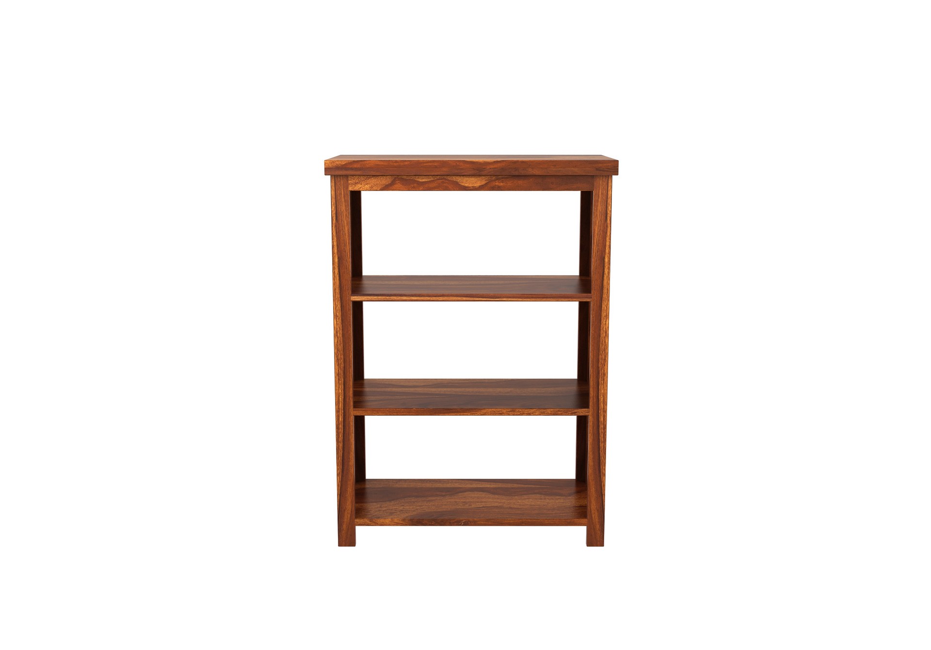 Saylor Sheesham Wood Medium Size Bookshelf Teak finish
