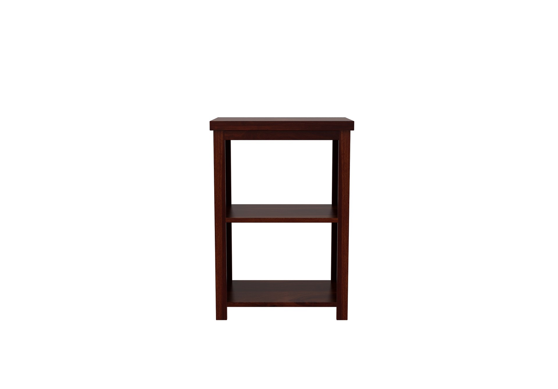 Saylor Sheesham Wood Bookshelf Teak finish