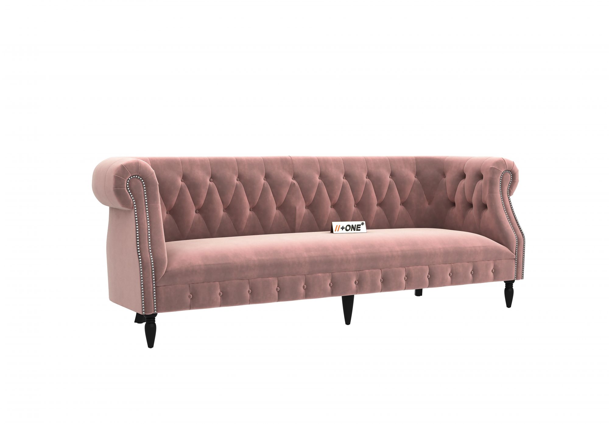 Baron Rose Dust 3 Seater Sofa
