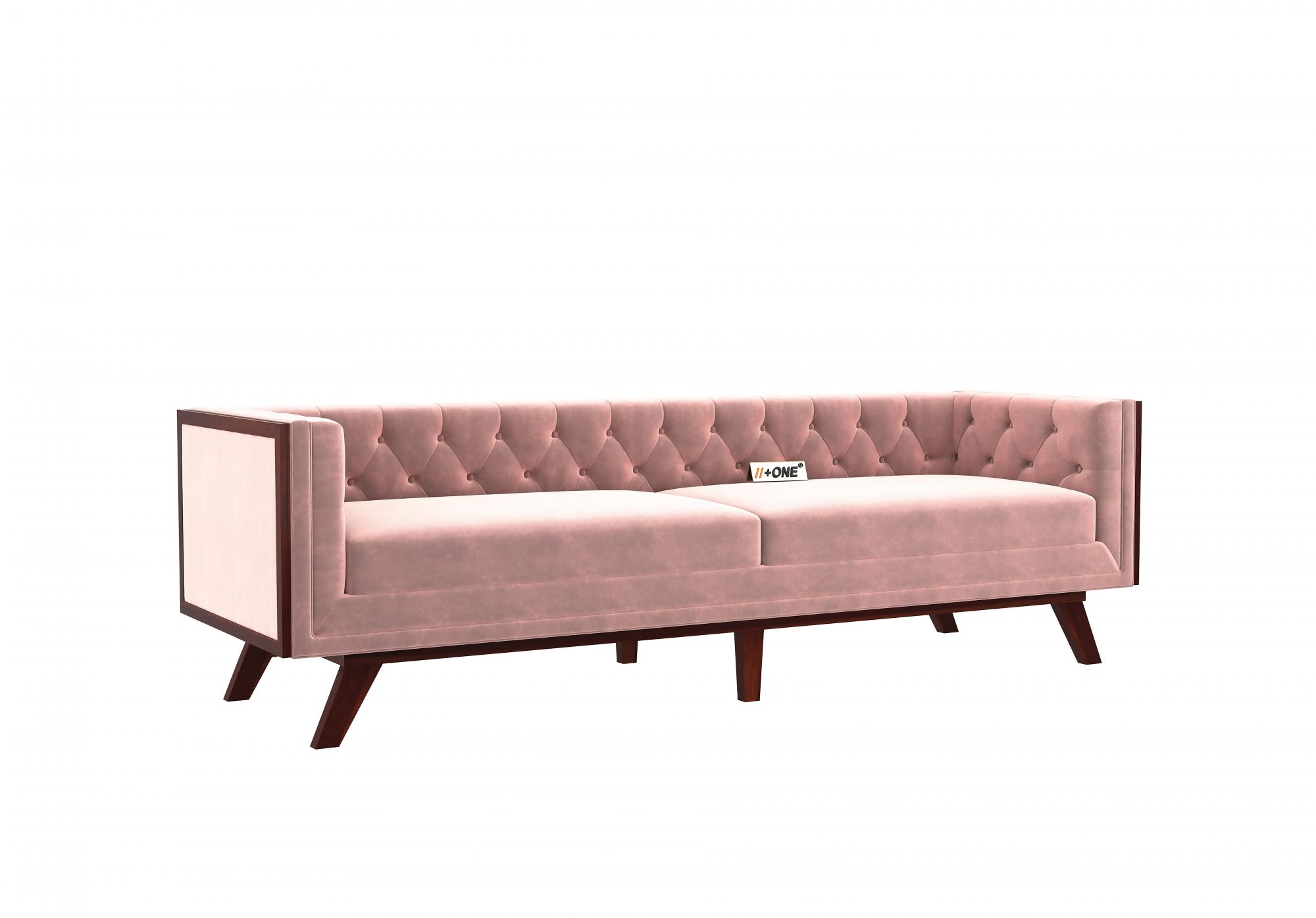 Syros Rose Dust 4 Seater Sofa