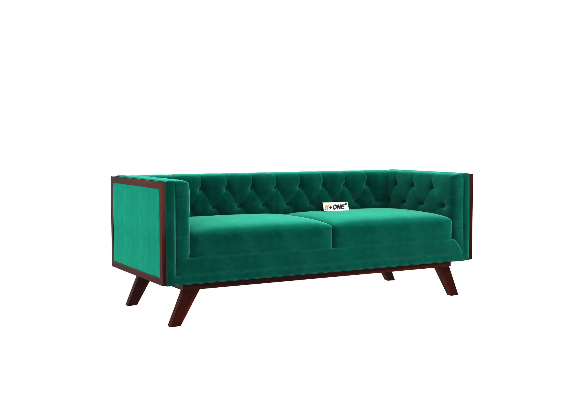 Syros Emerald Green 3 Seater Sofa