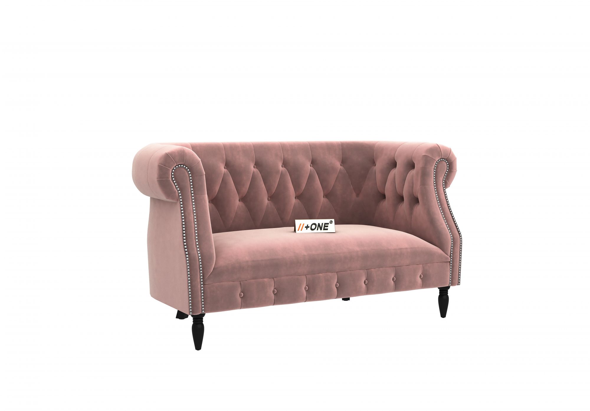 Baron Rose Dust 2 Seater Sofa
