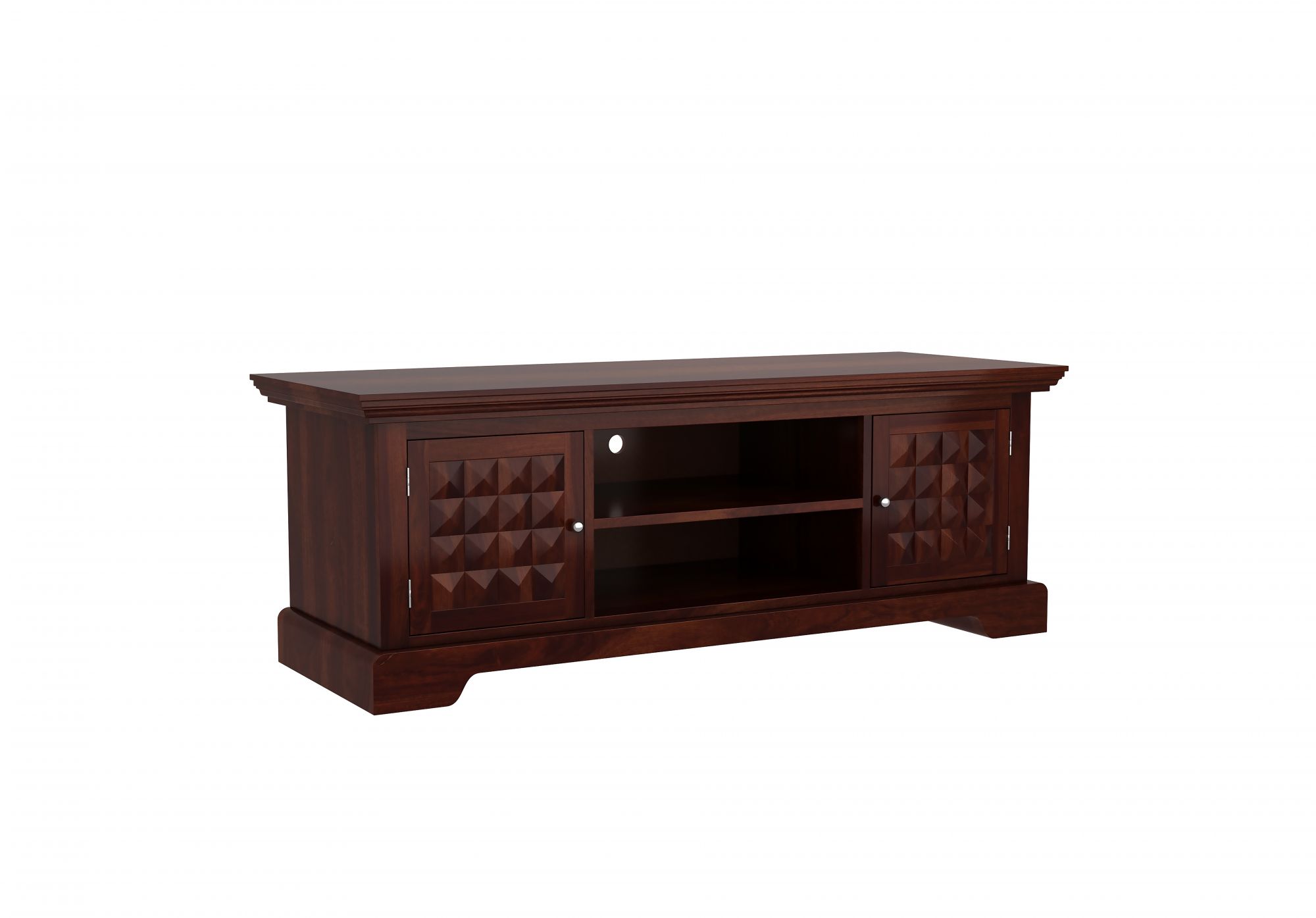 Diamond Sheesham Wood TV Unit