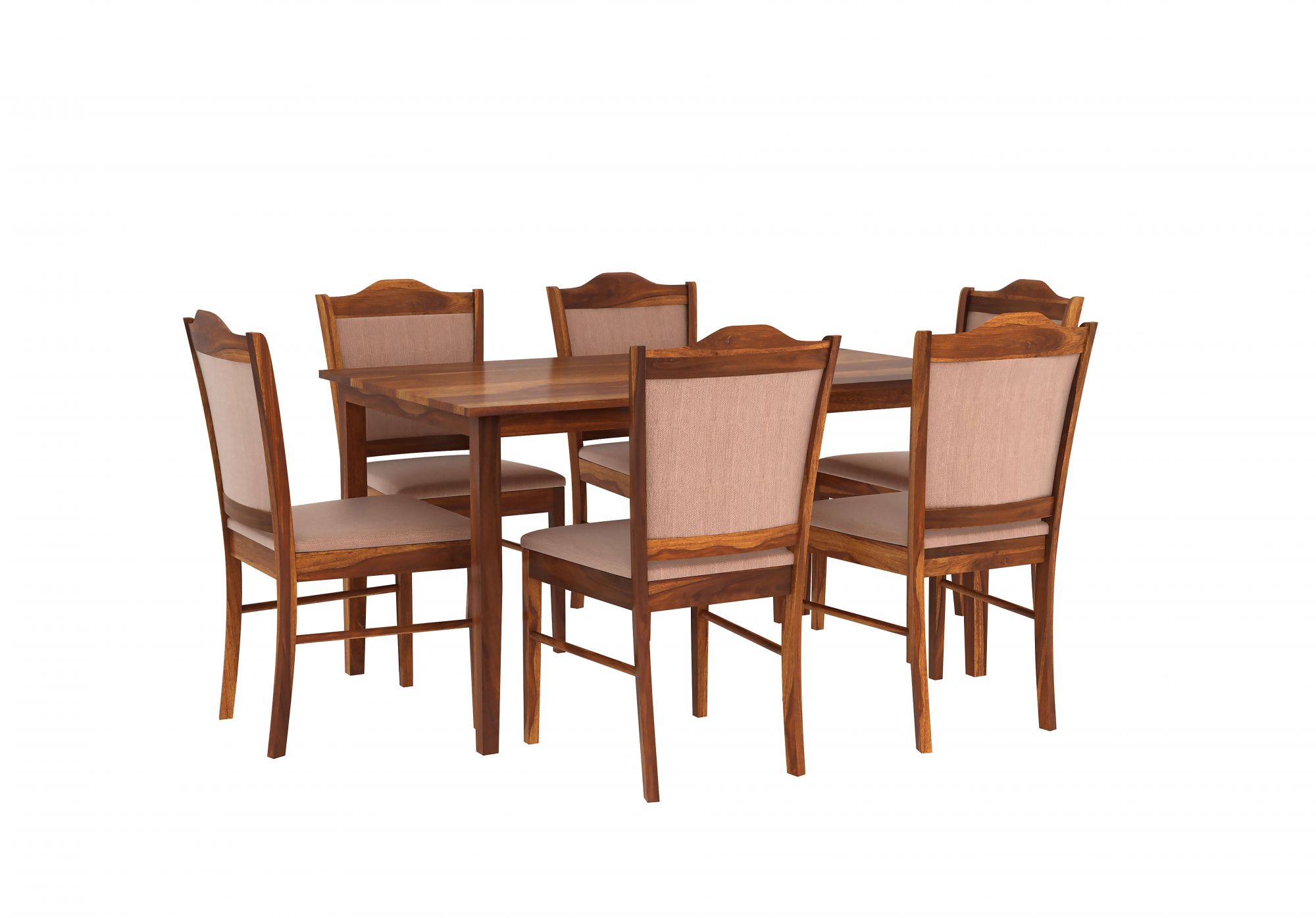 Angara Sheesham Wood Dining Table 6 Seater