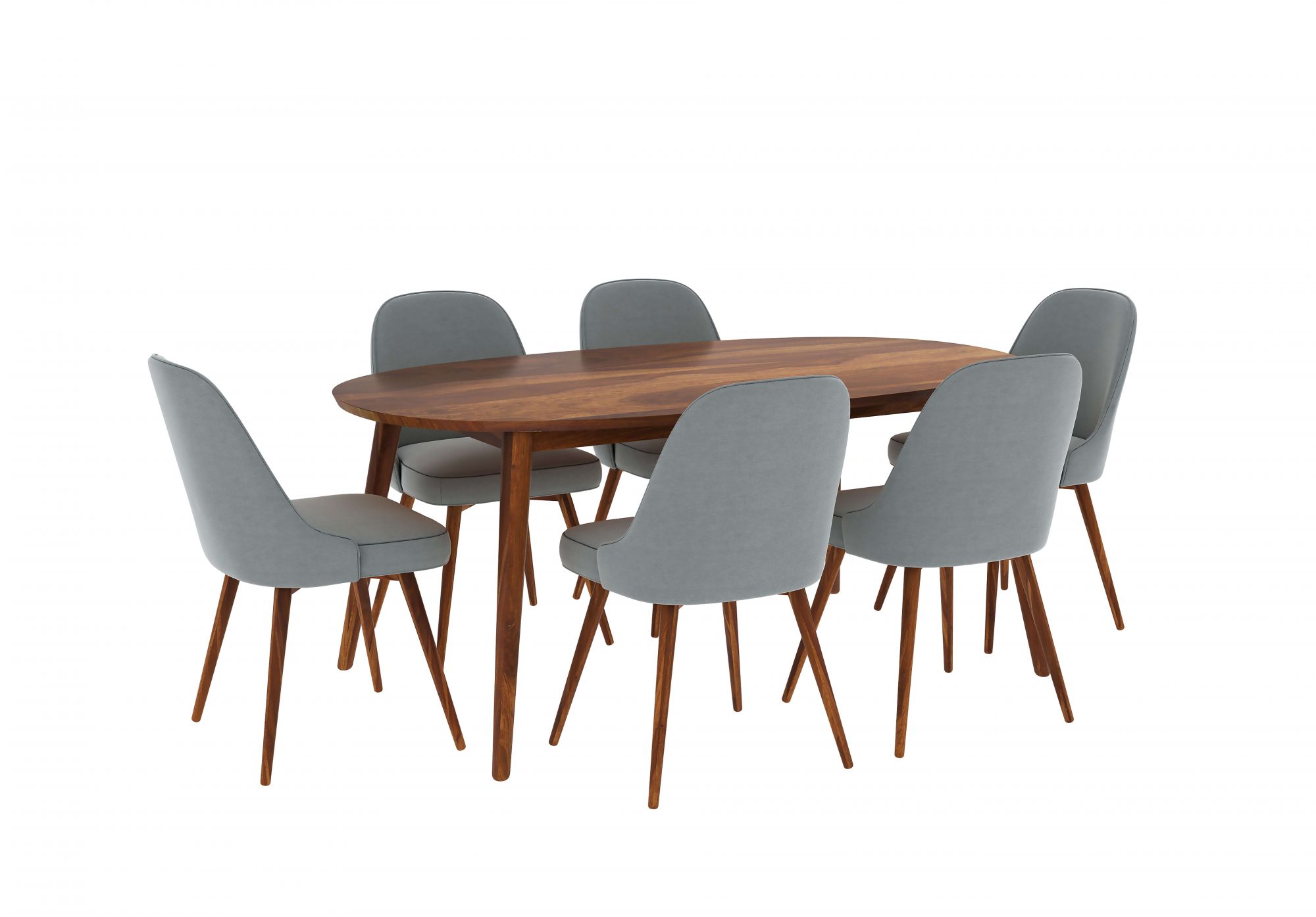 Finlay Sheesham Wood Dining Table 6 Seater