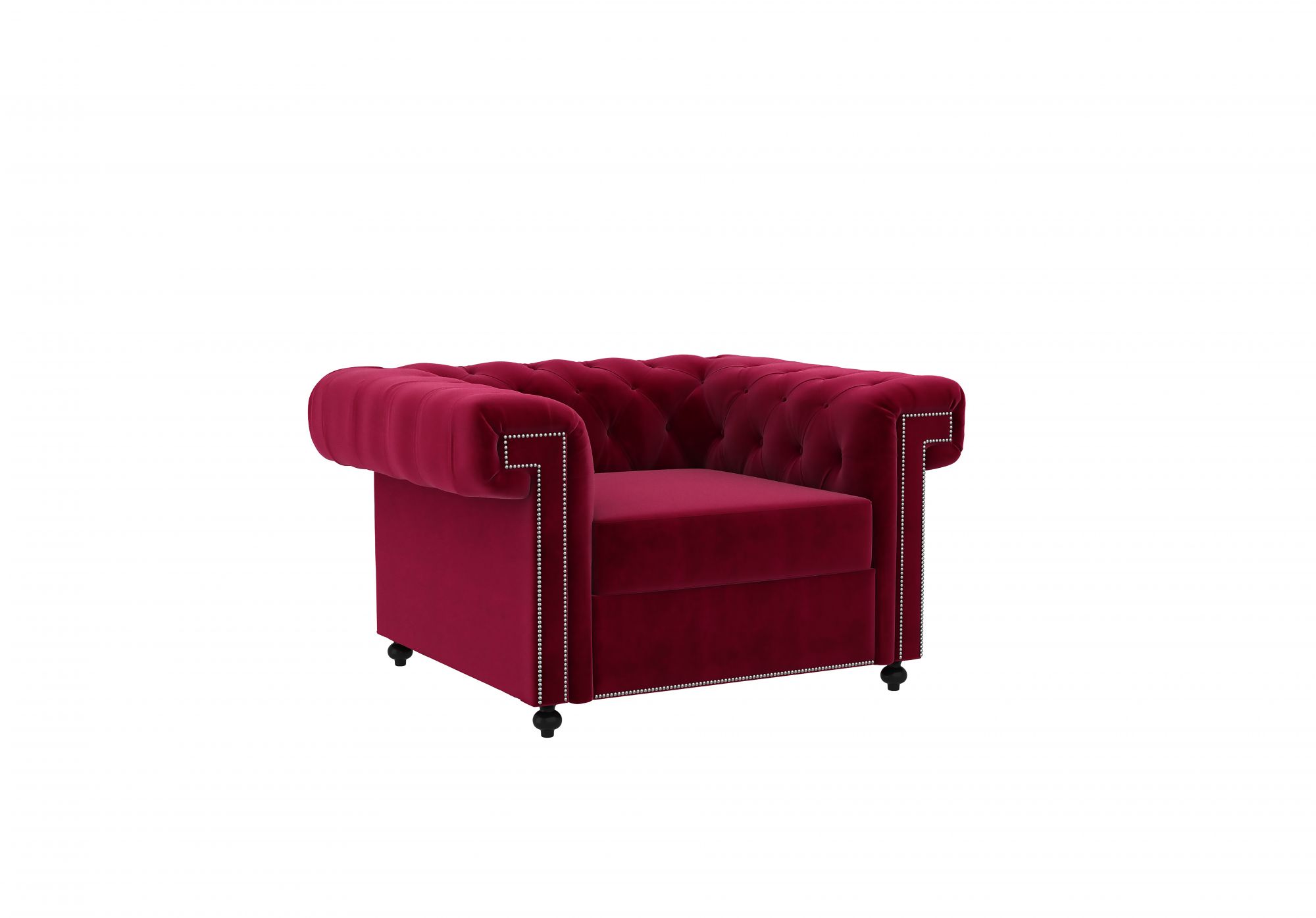 Octa Pomegranate 1 Seater Sofa