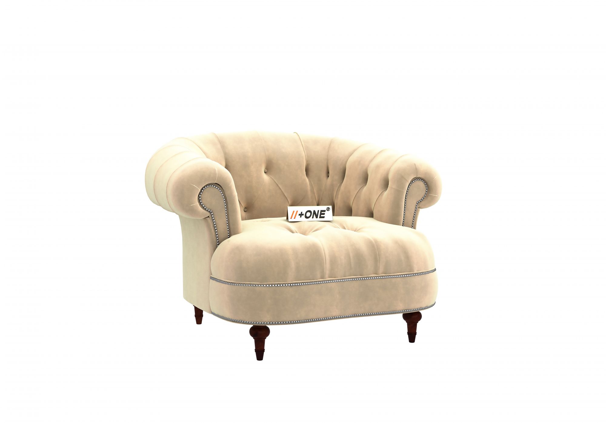 Duke Husk 1 Seater Sofa