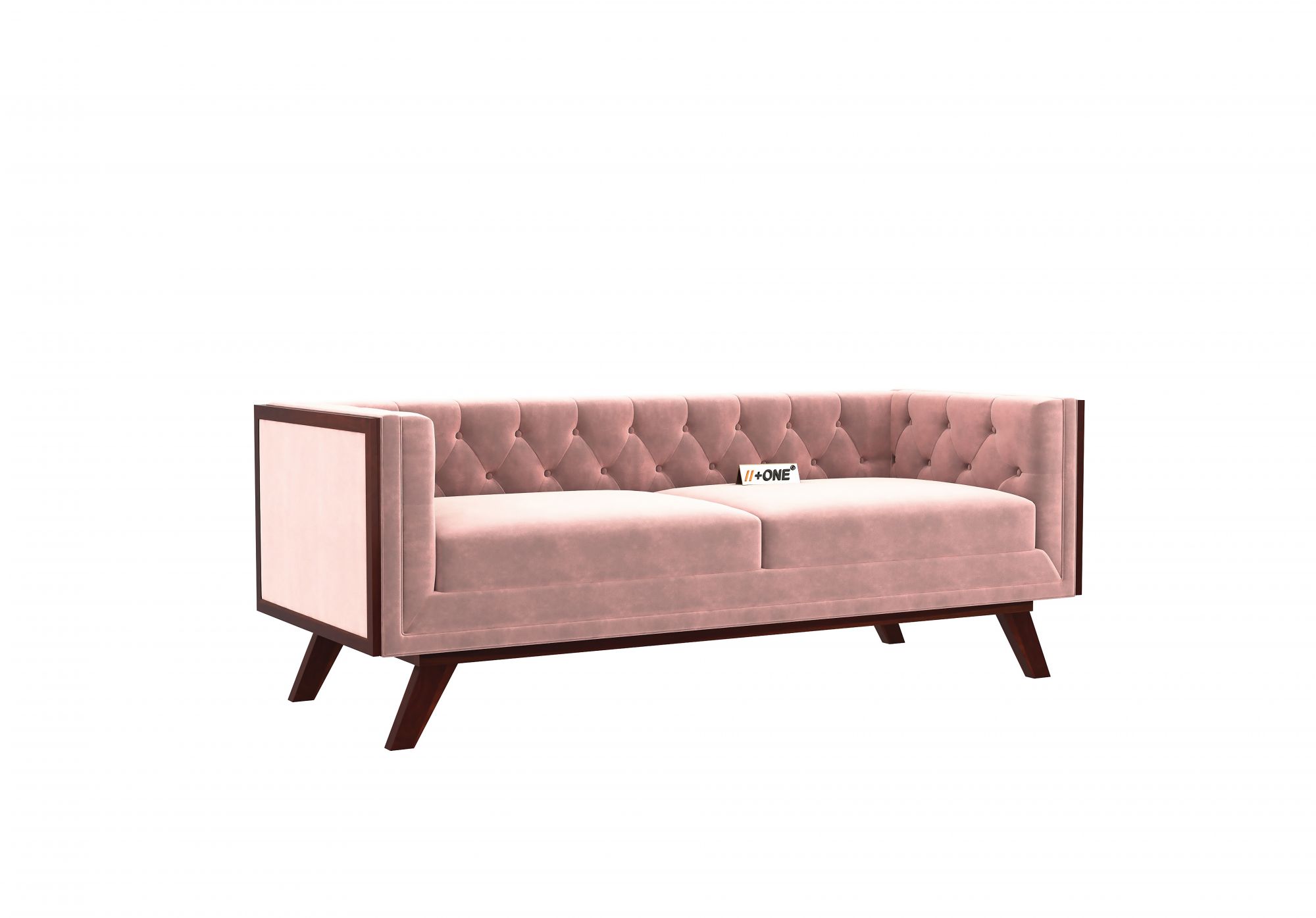 Syros Rose Dust 3 Seater Sofa