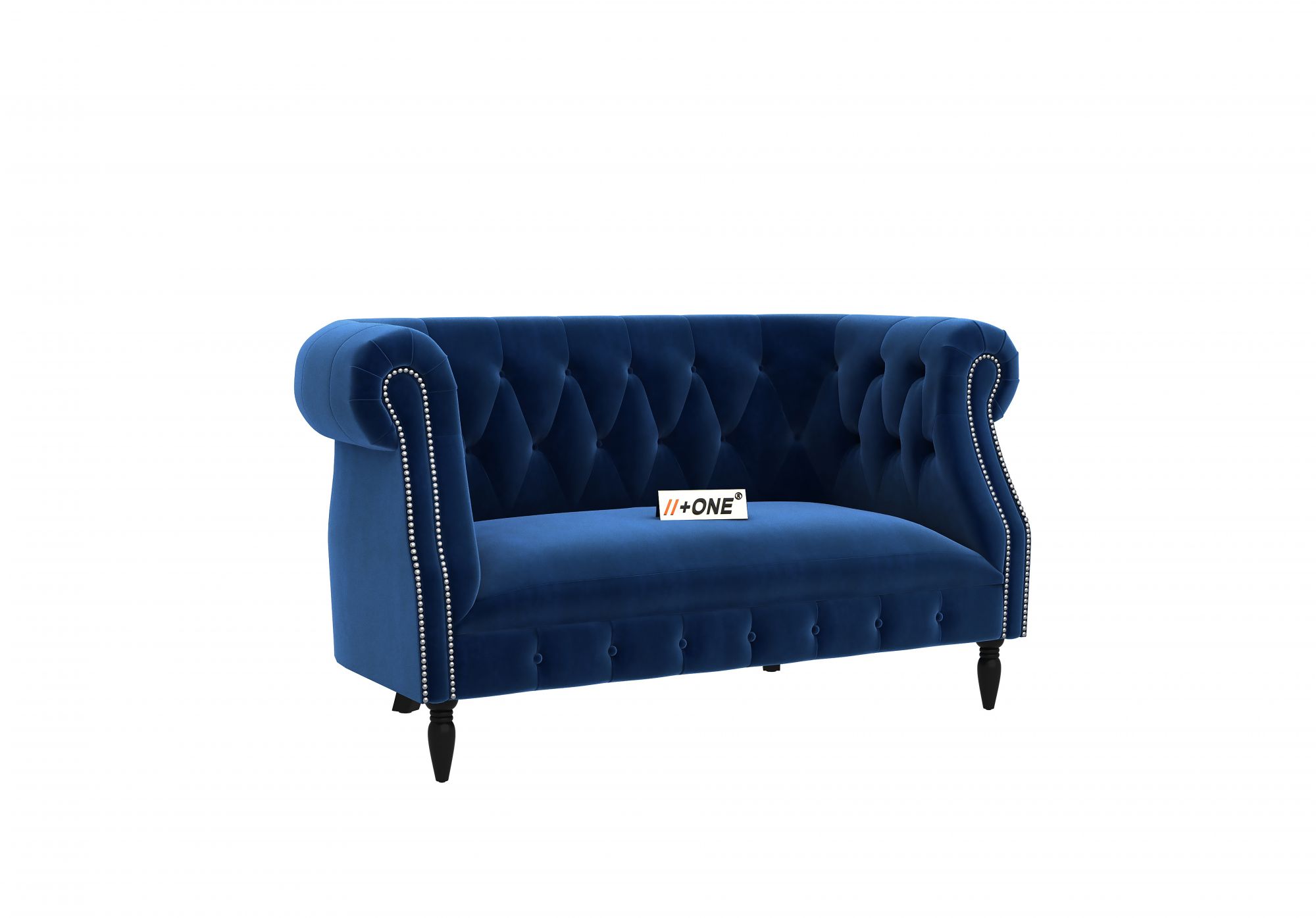 Baron Indigo Blue 2 Seater Sofa