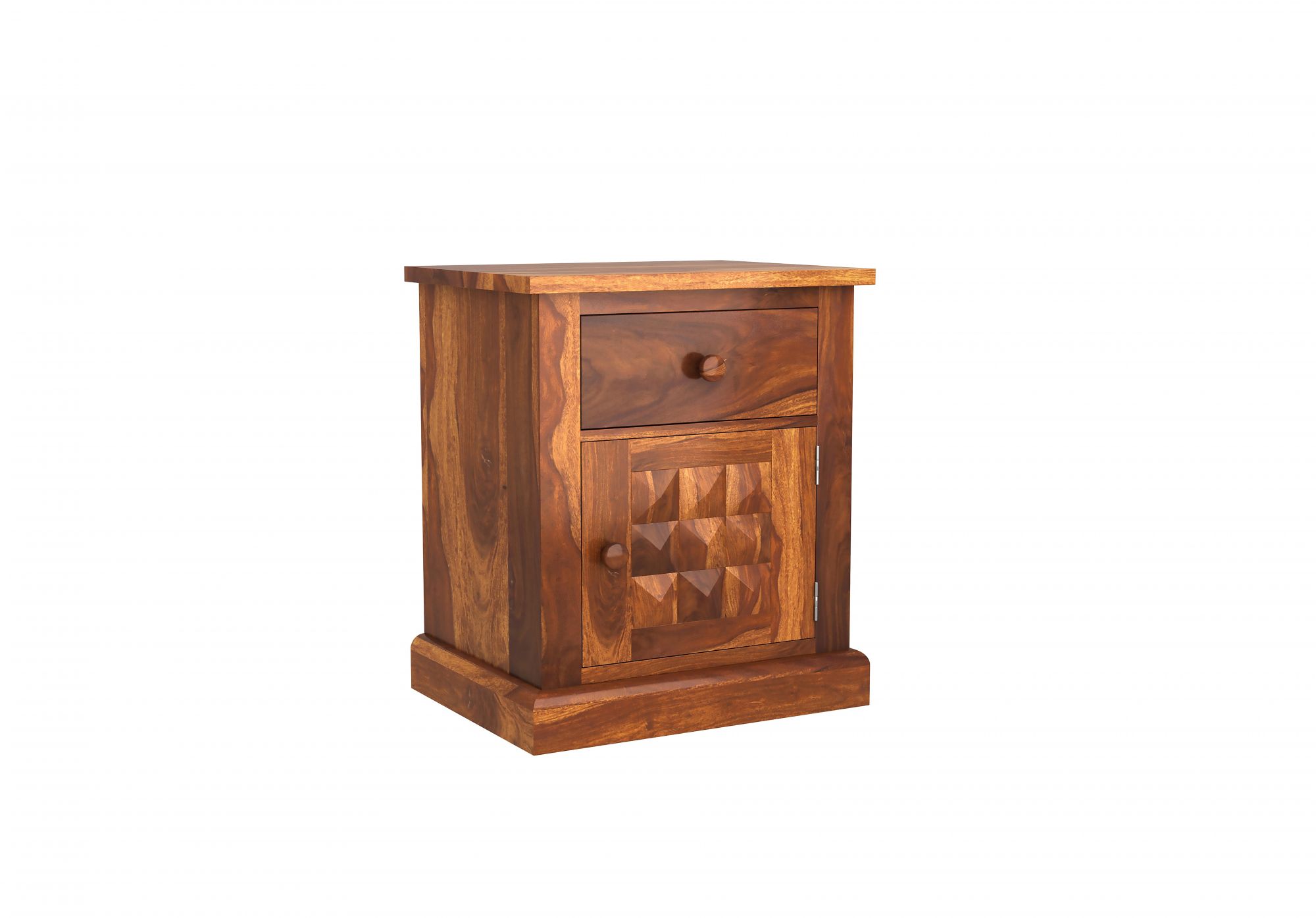 Diamond Bedside Table