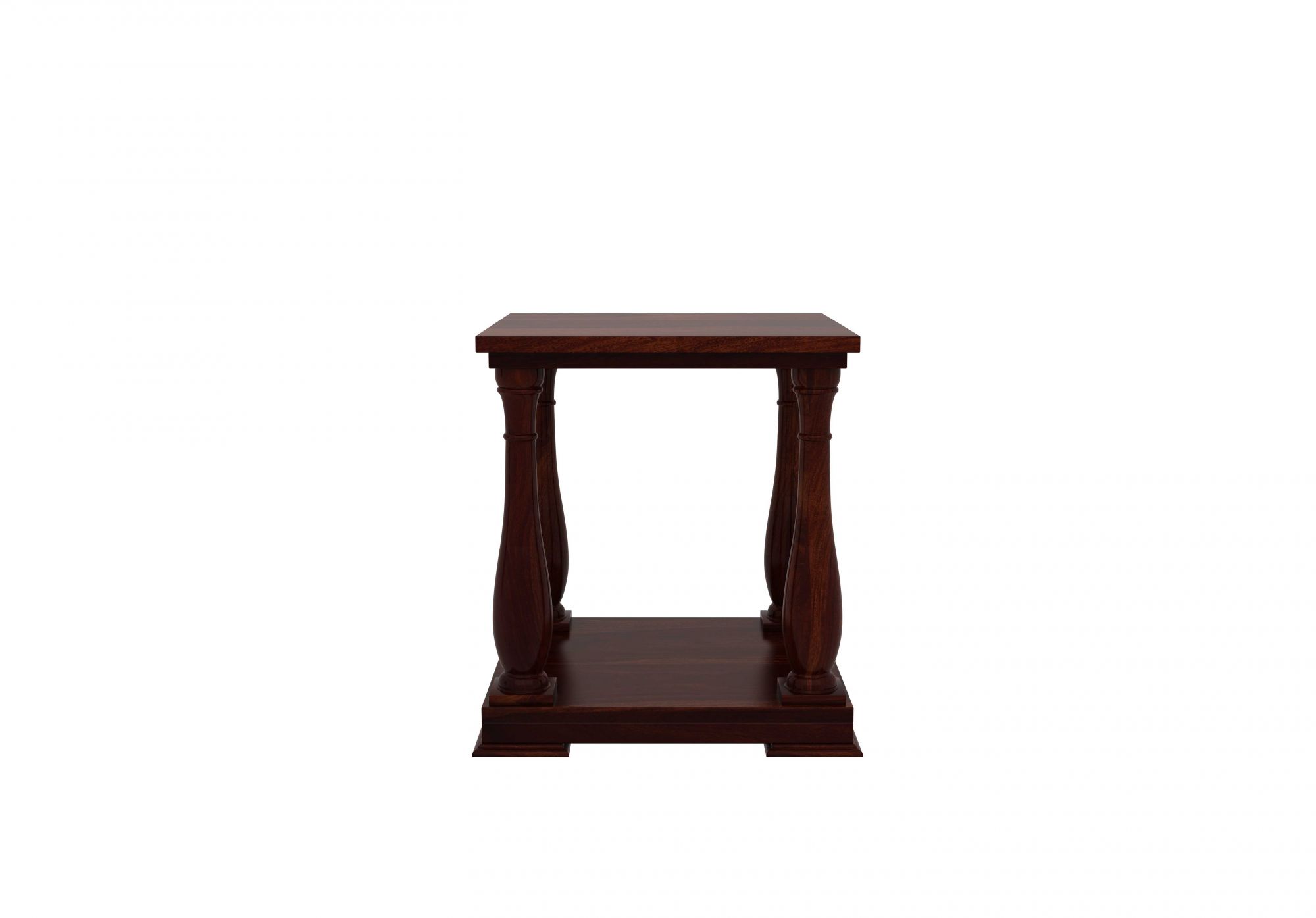 Aster Sheesham Wood Side Table