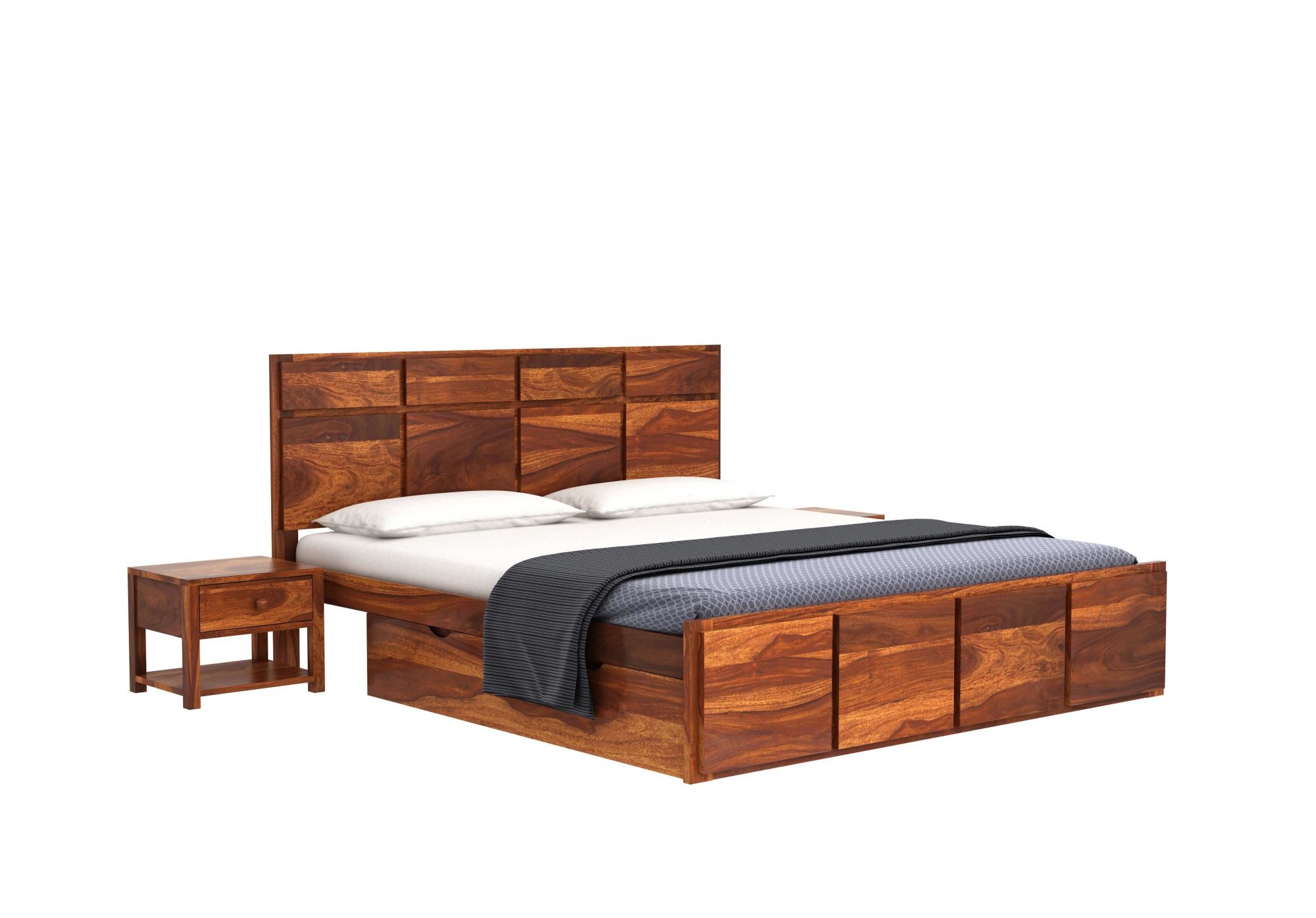 New Andrott Bed With Side Storage