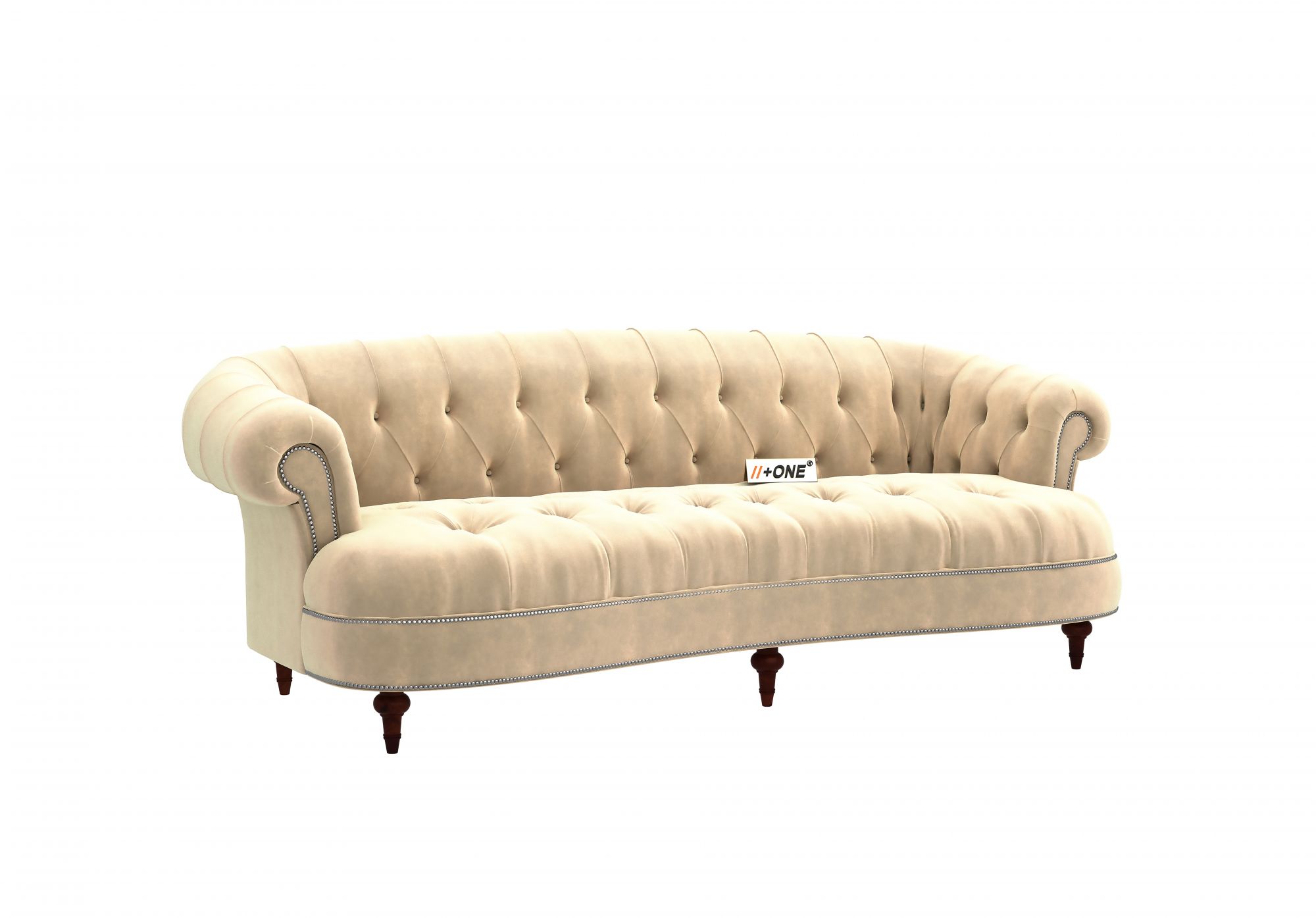 Duke Husk 3 Seater Sofa
