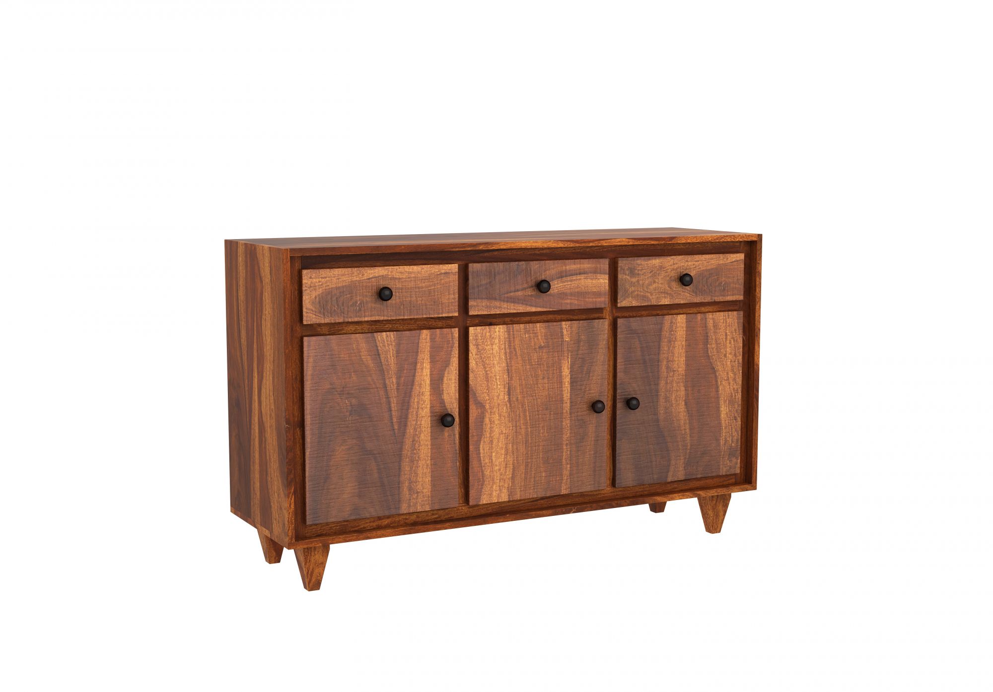Regal Wooden Chest of Drawers