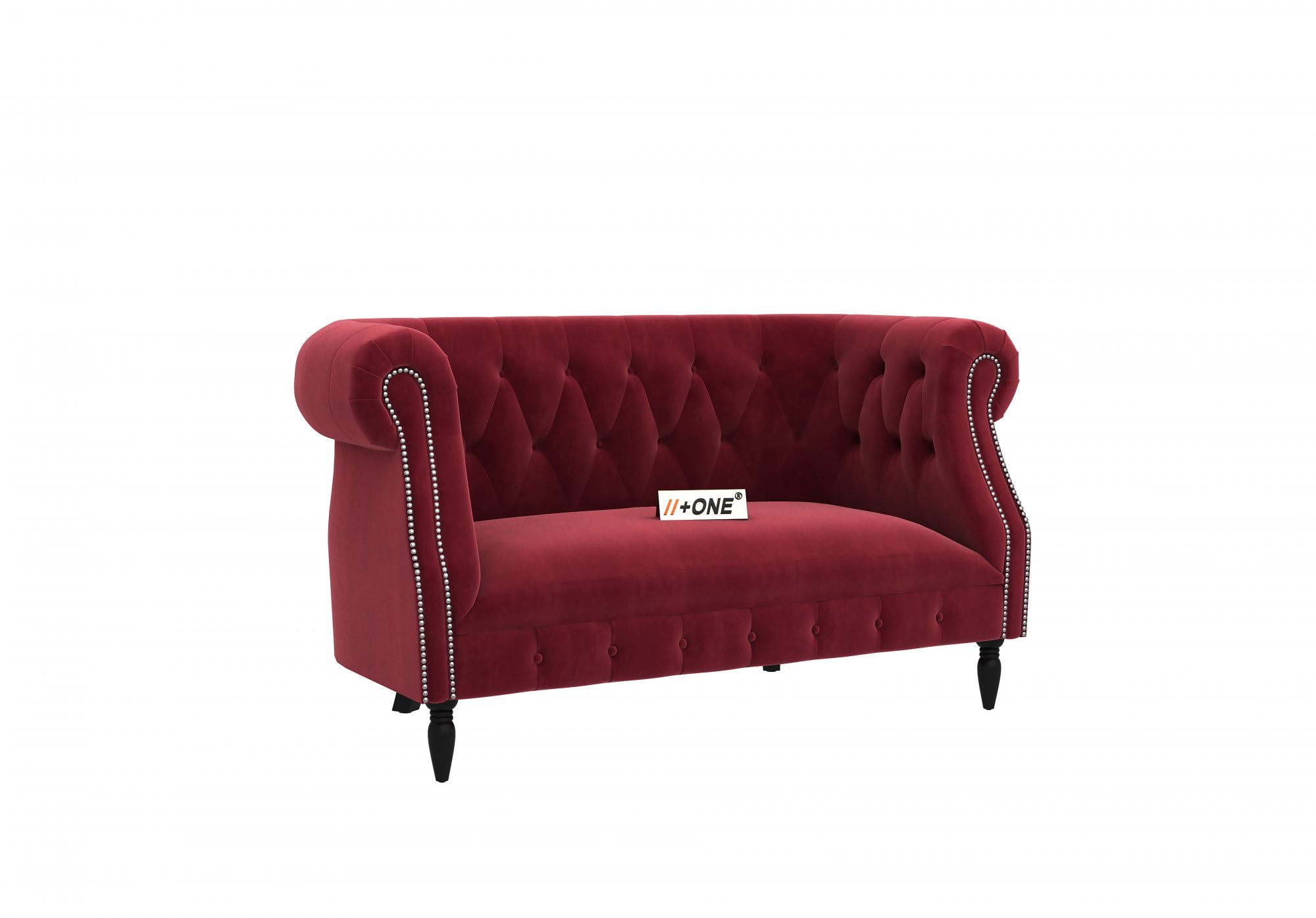 Baron Pomegranate 2 Seater Sofa