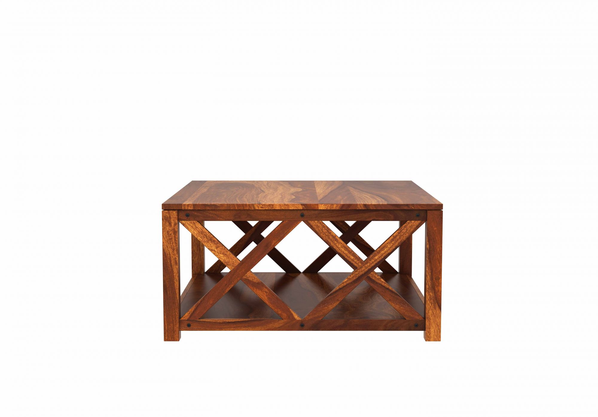 Bliss Wooden Center Table Walnut