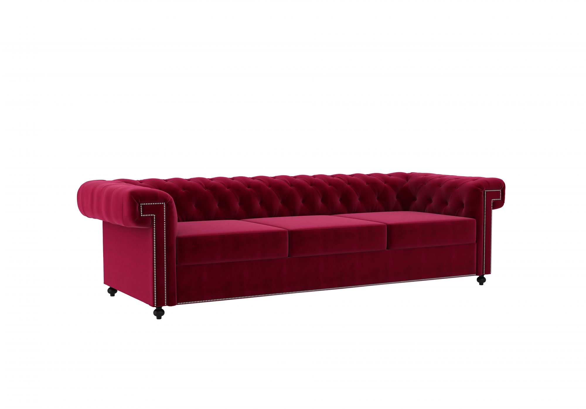 Octa Pomegranate 3 Seater Sofa