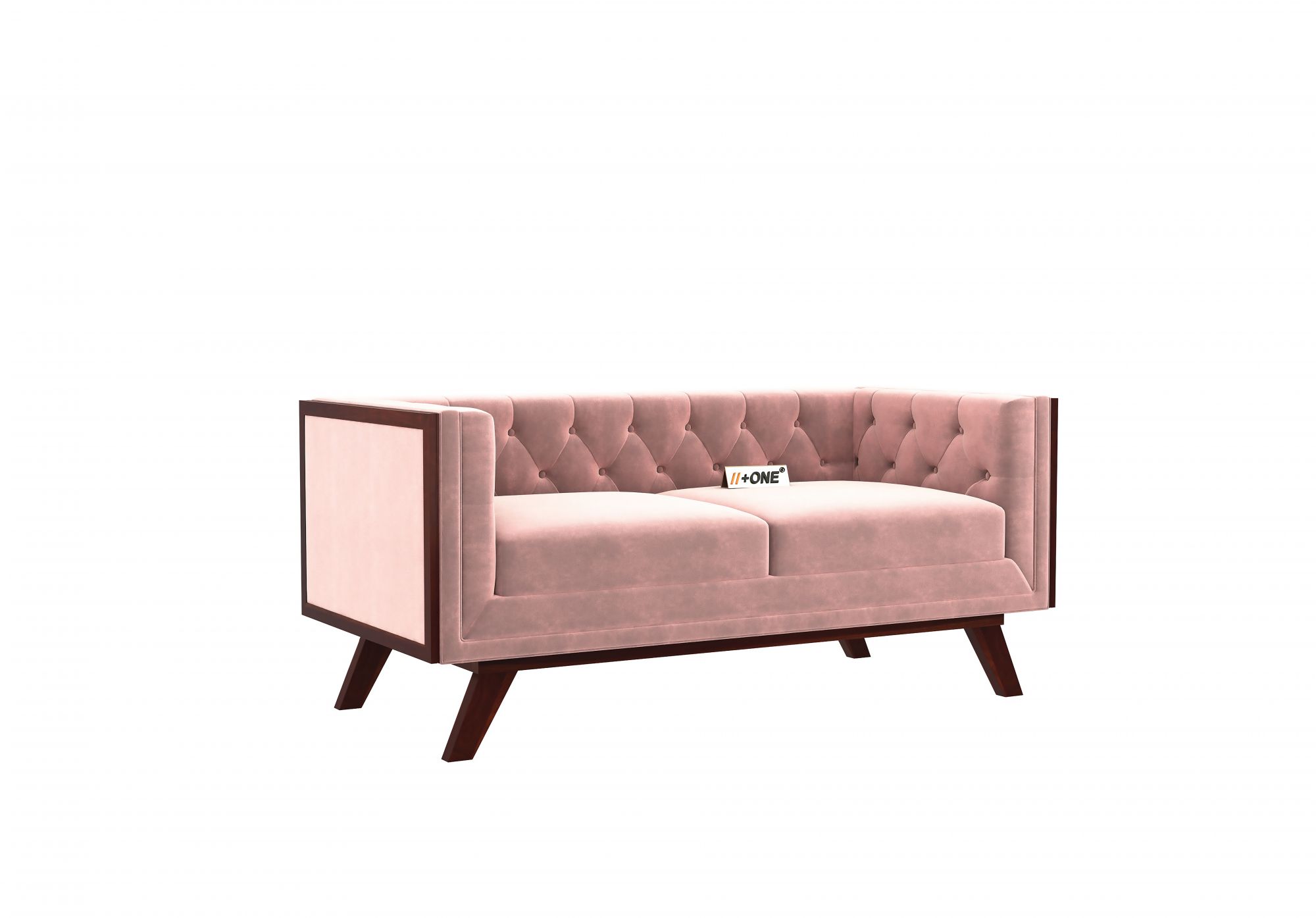 Syros Rose Dust 2 Seater Sofa