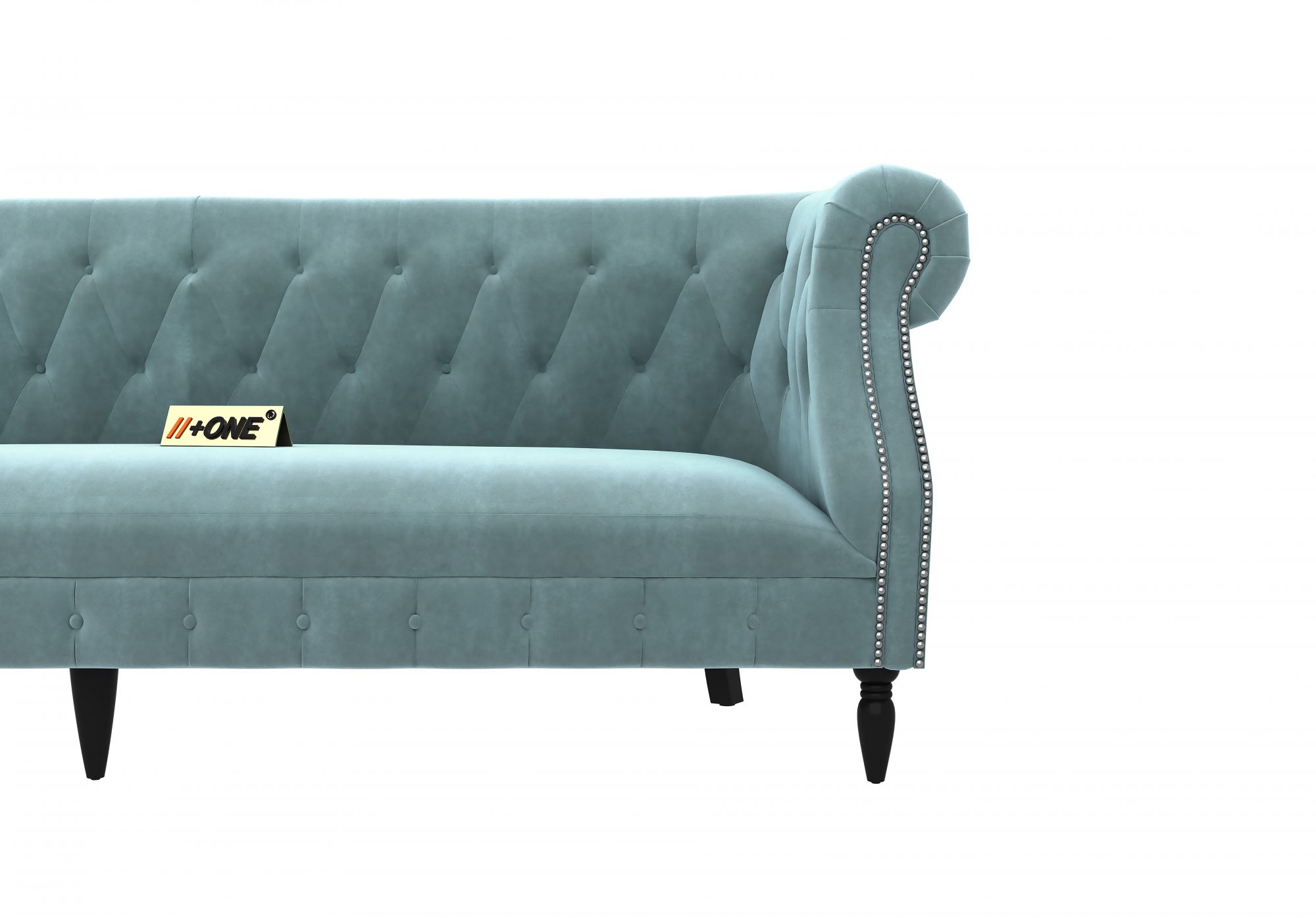 Baron Dusk Blue 3 Seater Sofa