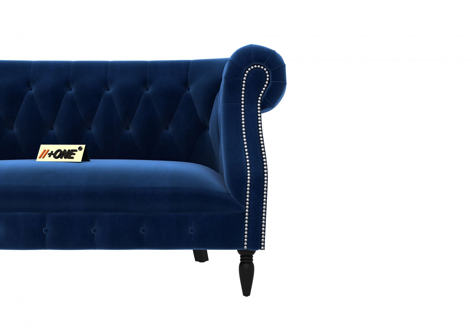 Baron Indigo Blue 2 Seater Sofa