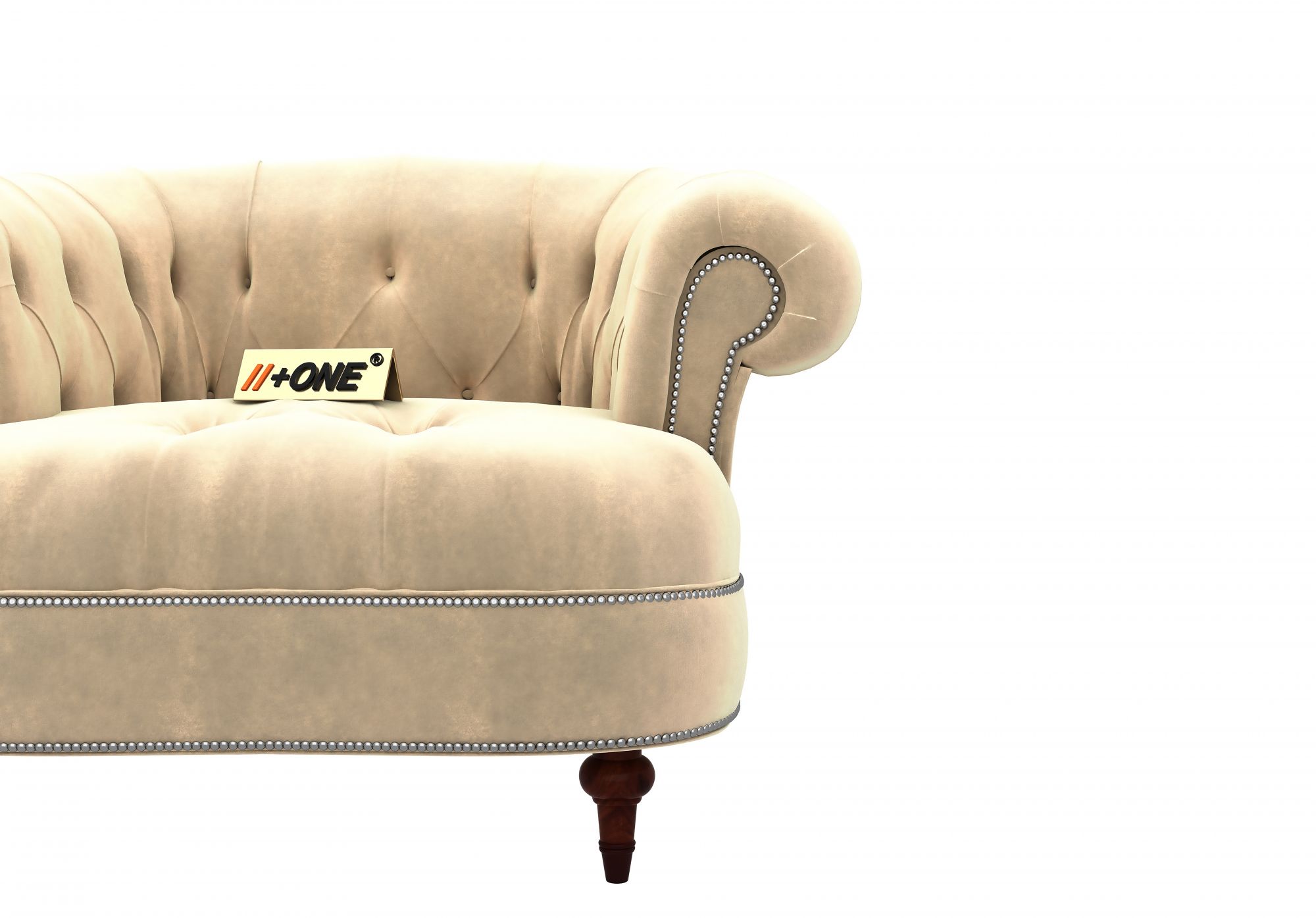 Duke Husk 1 Seater Sofa