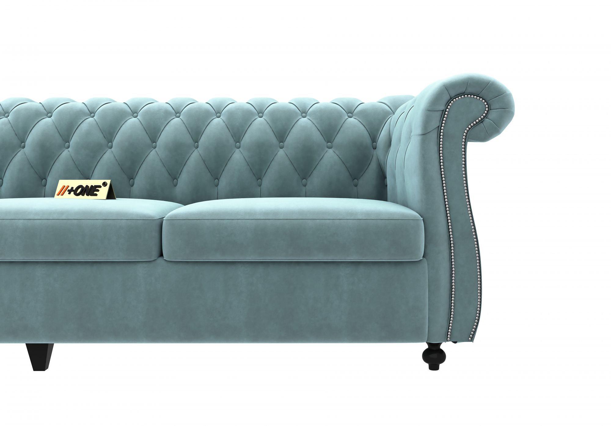 Lord Dusk Blue 3 Seater Sofa