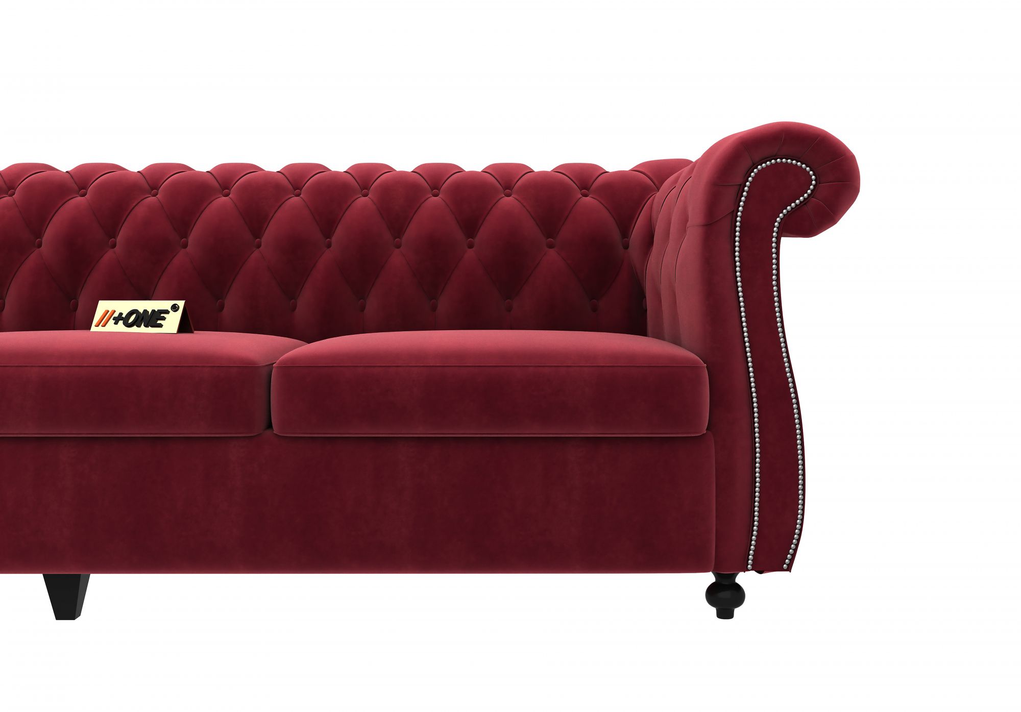Lord Pomegranate 3 Seater Sofa