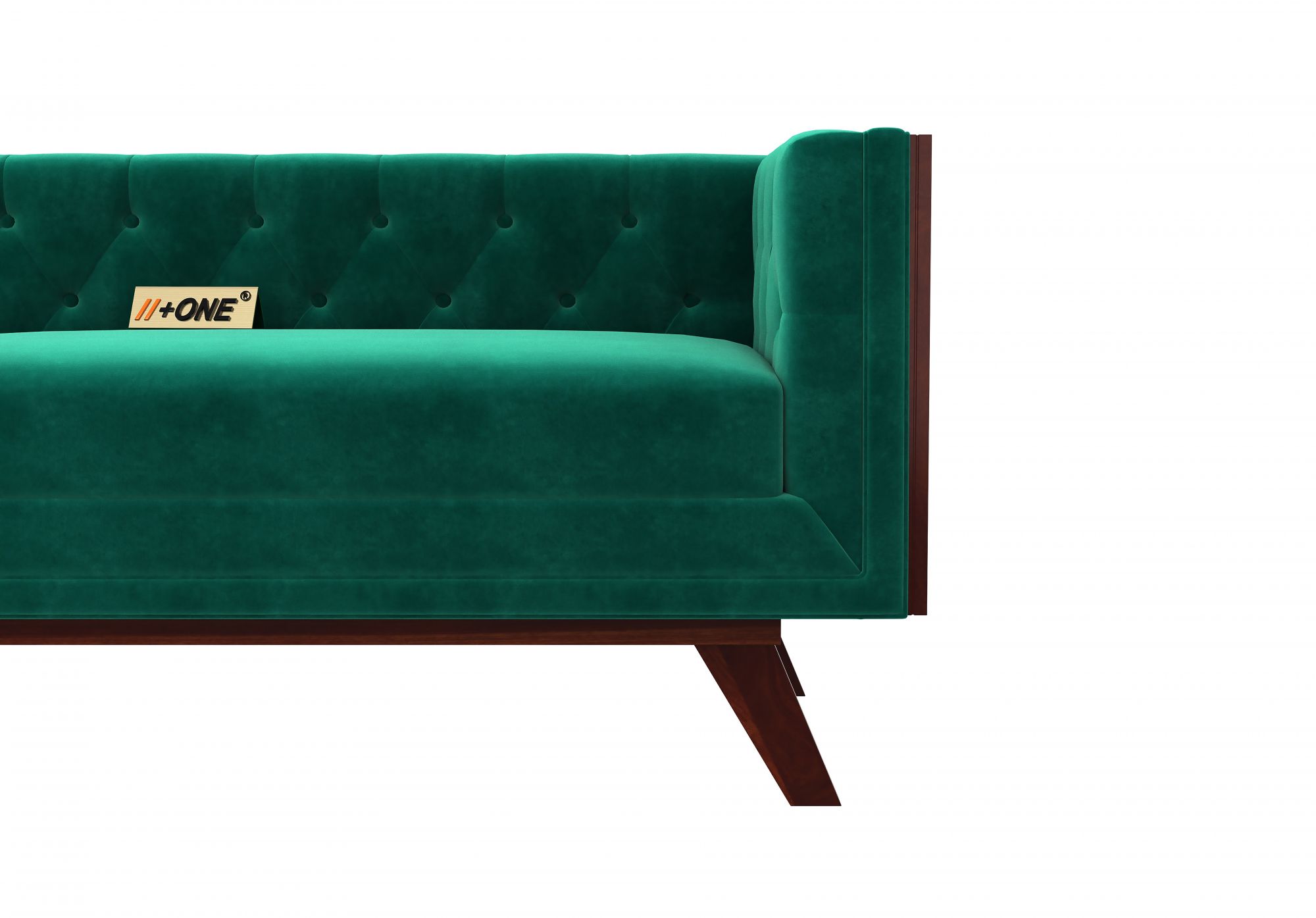 Syros Emerald Green 4 Seater Sofa