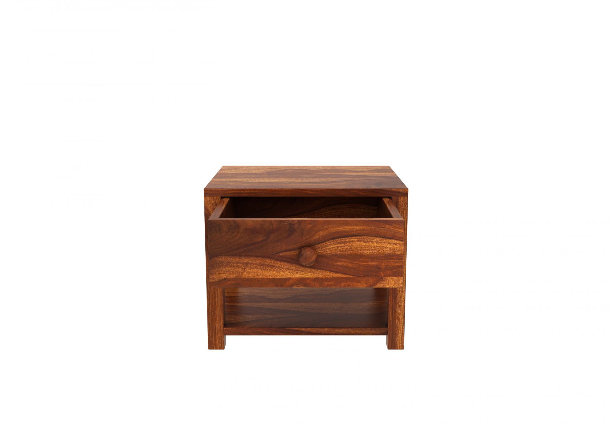 Aklo Wooden Bed Side Table