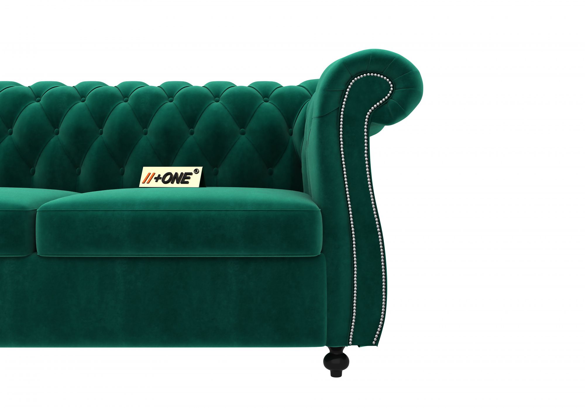 Lord Emerald Green 2 Seater Sofa