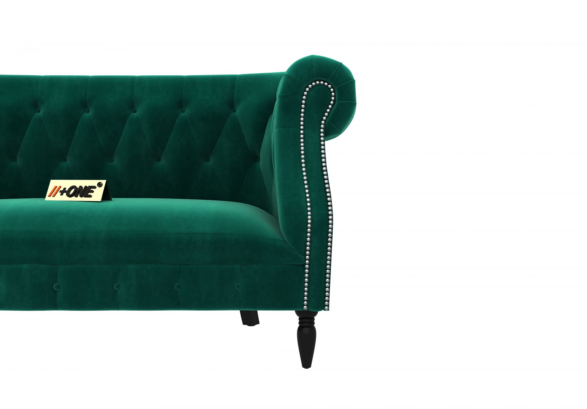 Baron Emerald Green 2 Seater Sofa