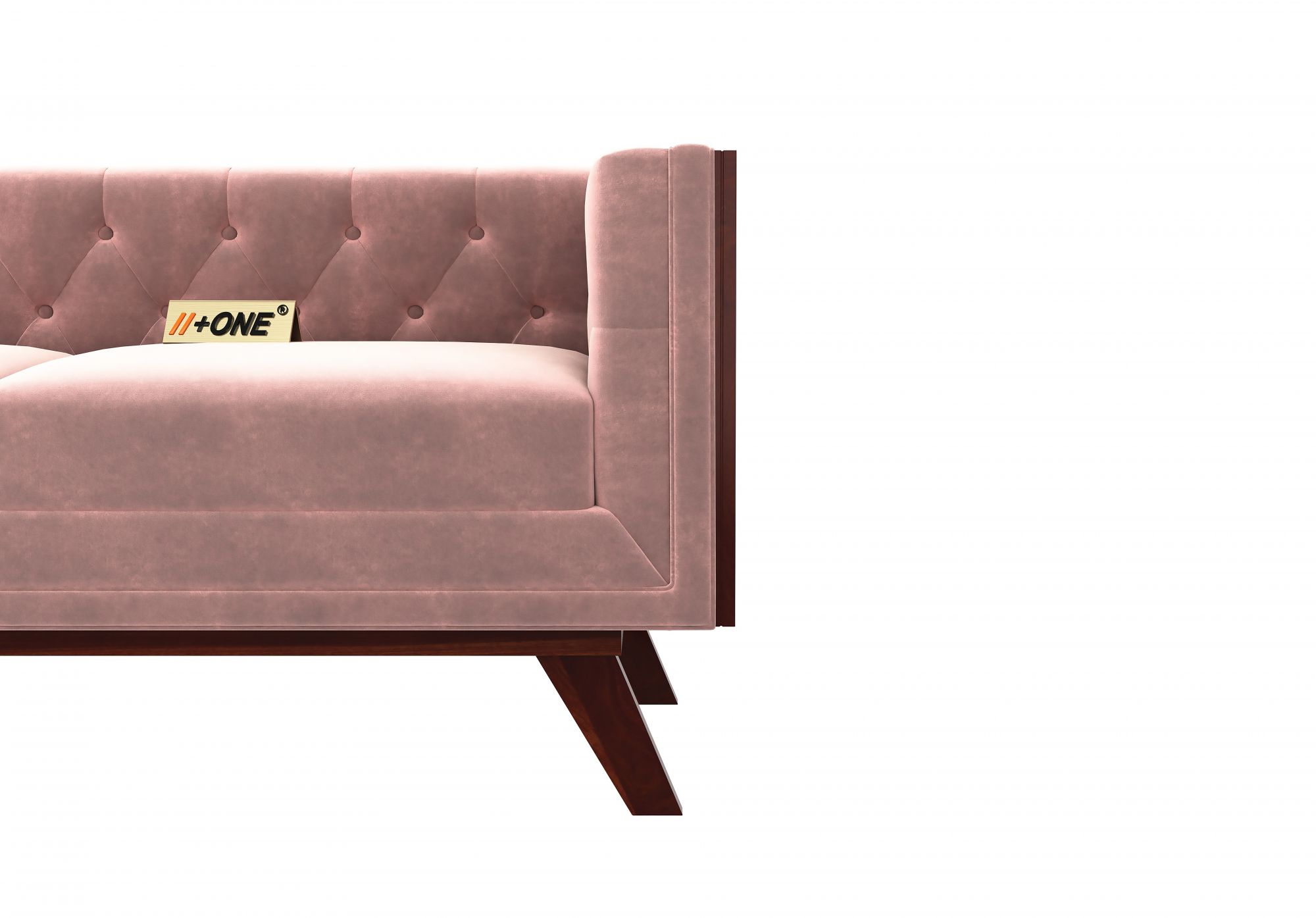 Syros Rose Dust 2 Seater Sofa