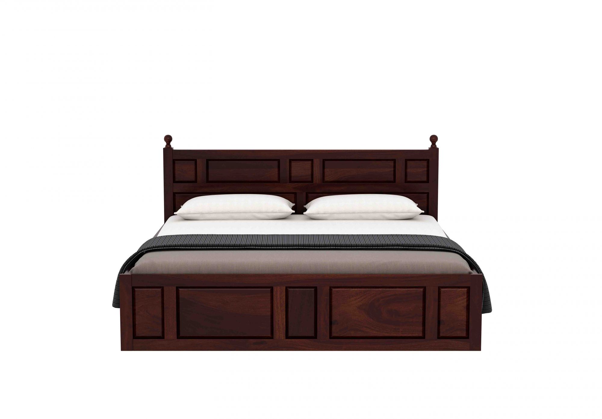 Imperial Sheesham Wood Bed With Box Storage