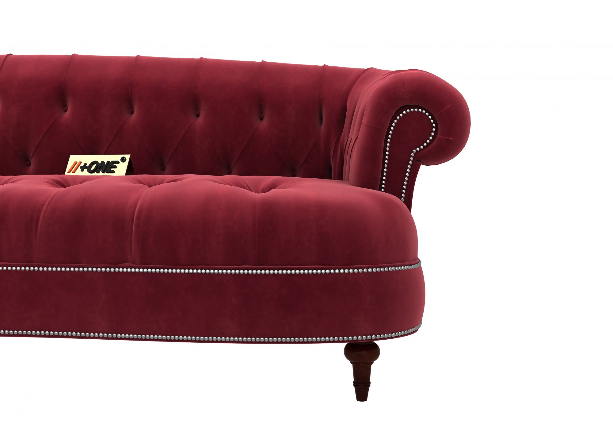 Duke Pomegranate 3 Seater Sofa